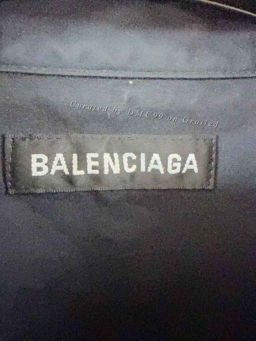 Balenciaga Balenciaga Seven-Language Short-Sleeve Shirt Size US XXS / EU 40 - 3 Thumbnail