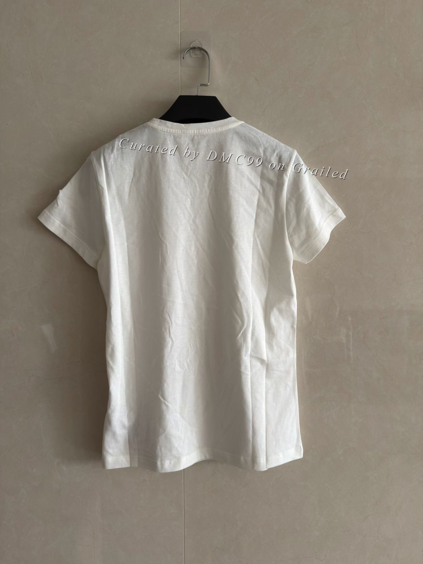 Moncler Moncler Logo Patch Solid Crewneck T-shirt Size US S / EU 44-46 / 1 - 2 Thumbnail