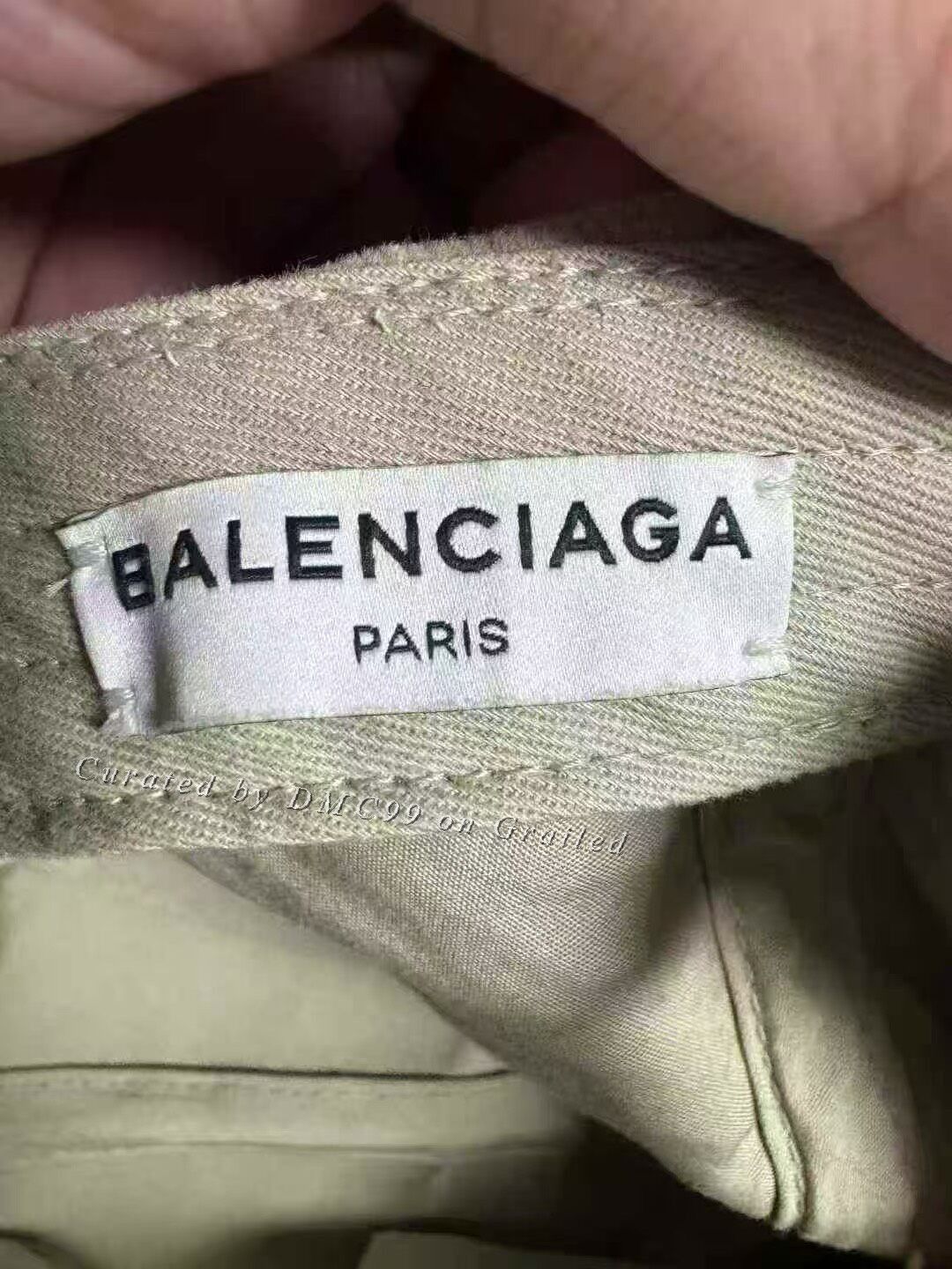 Balenciaga Balenciaga Embroidered Logo Baseball Cap Size ONE SIZE - 2 Thumbnail