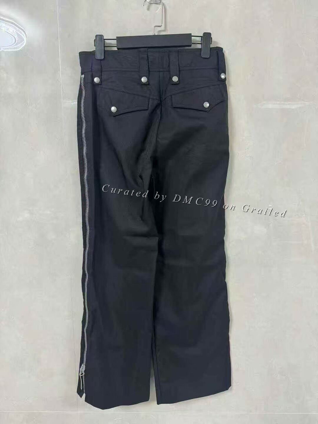 Gucci Gucci Black Side Zip Trousers Size US 30 / EU 46 - 2 Thumbnail
