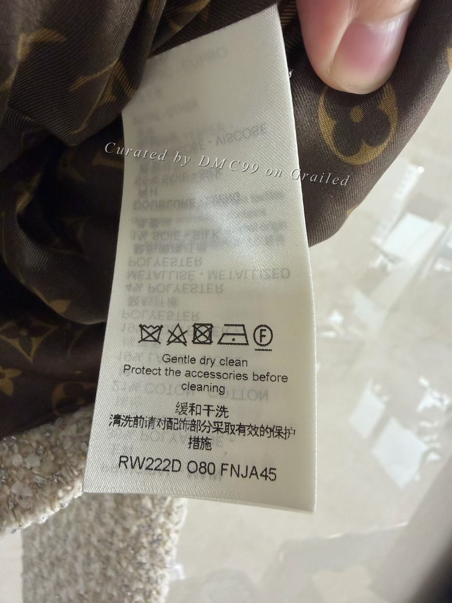 Louis Vuitton Louis Vuitton Solid Double-Breasted Tweed Jacket Size US XS / EU 42 / 0 - 4 Thumbnail