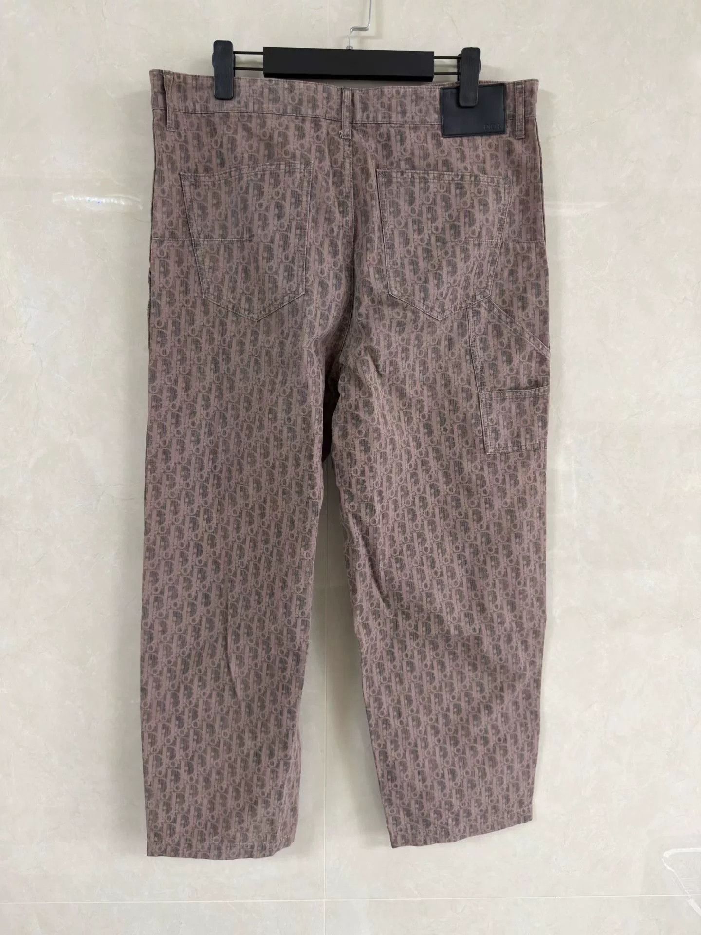 Dior Dior Logo Print Jeans Size US 33 - 2 Thumbnail