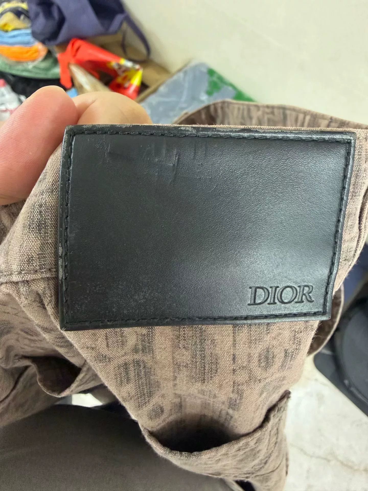 Dior Dior Logo Print Jeans Size US 33 - 5 Thumbnail