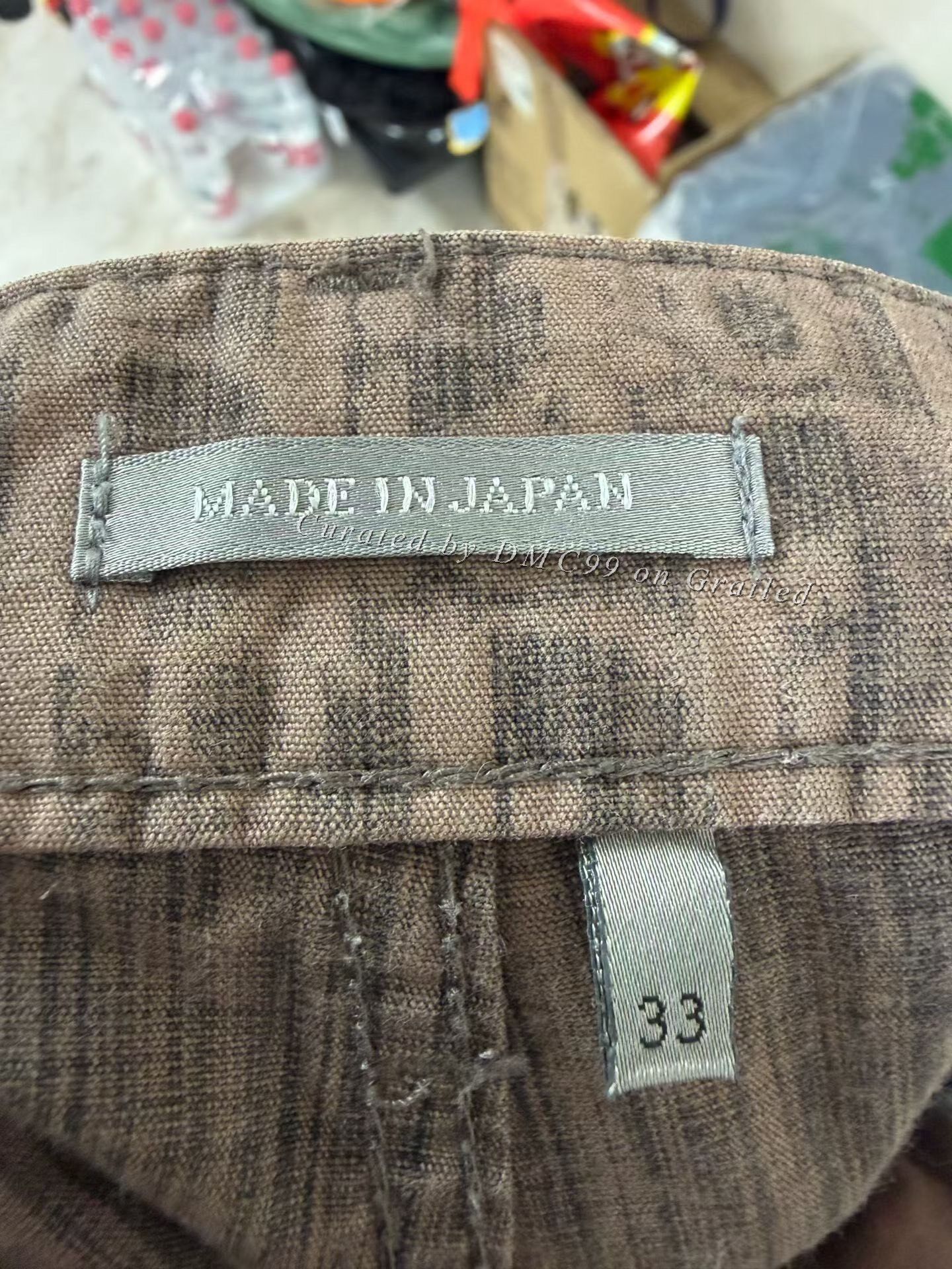 Dior Dior Logo Print Jeans Size US 33 - 3 Thumbnail