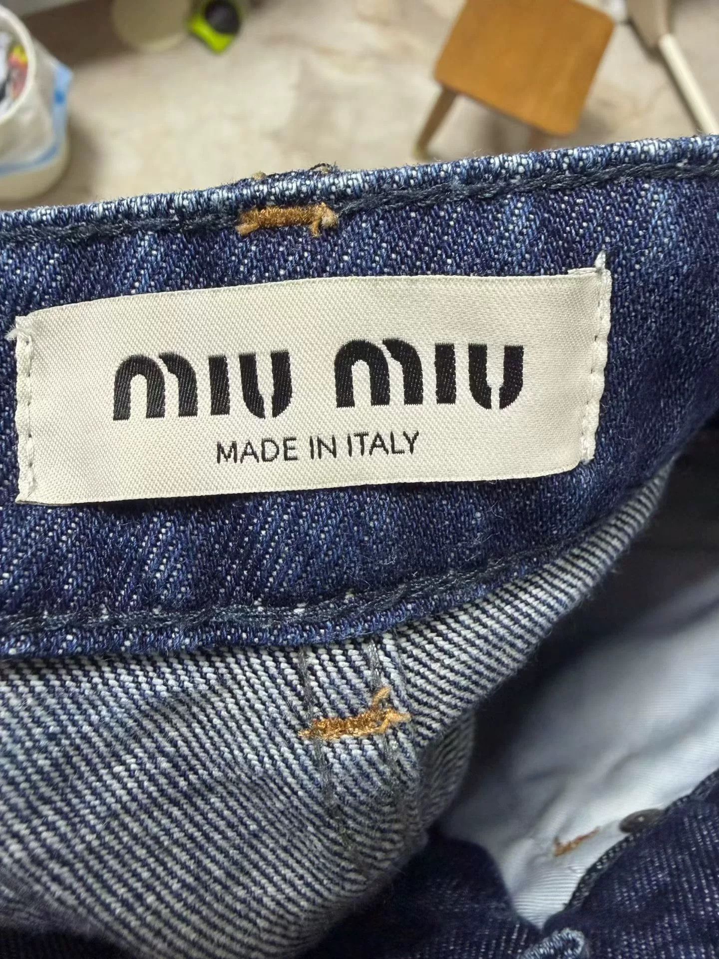 Miu Miu Miu Miu Jeans Size 25" / US 0 / IT 36 - 3 Thumbnail