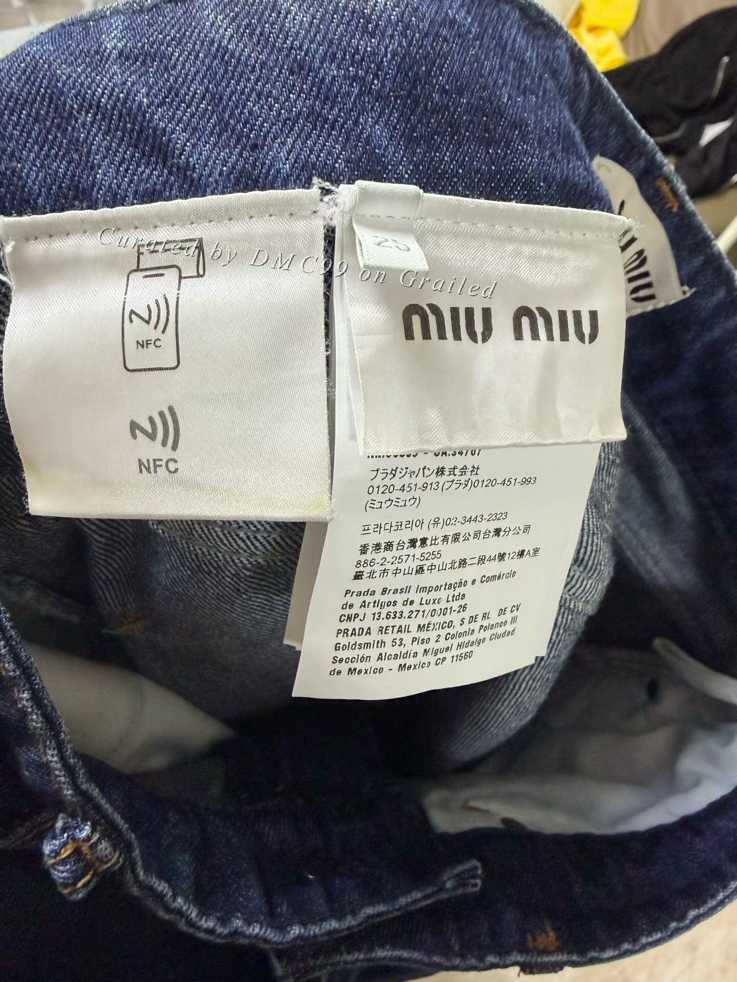 Miu Miu Miu Miu Jeans Size 25" / US 0 / IT 36 - 4 Thumbnail