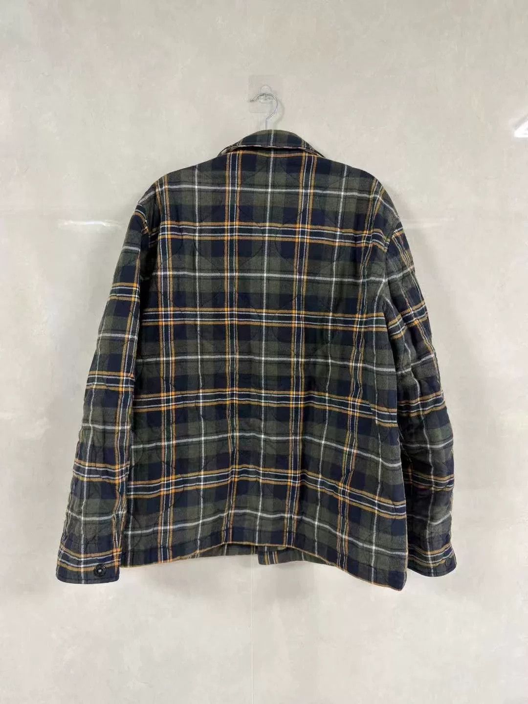Burberry Burberry Lapel Multi-Pocket Check Cotton Coat Size US M / EU 48-50 / 2 - 2 Thumbnail