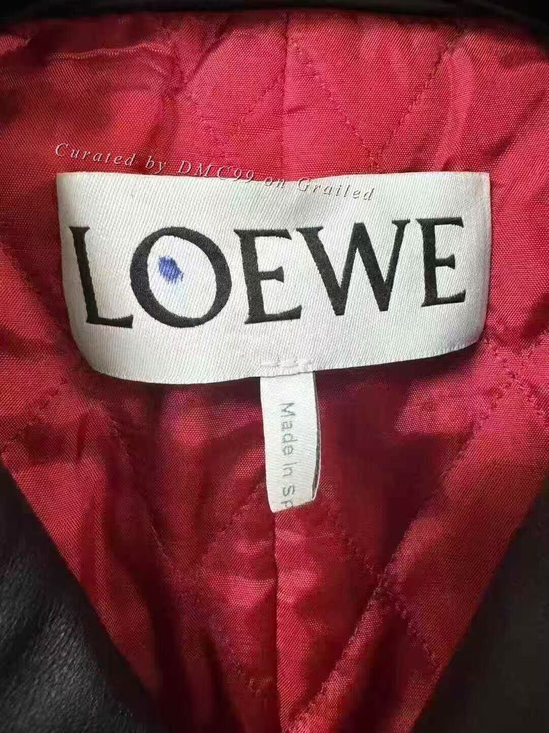 Loewe Loewe Women's Leather Jacket Size XS / US 0-2 / IT 36-38 - 3 Thumbnail