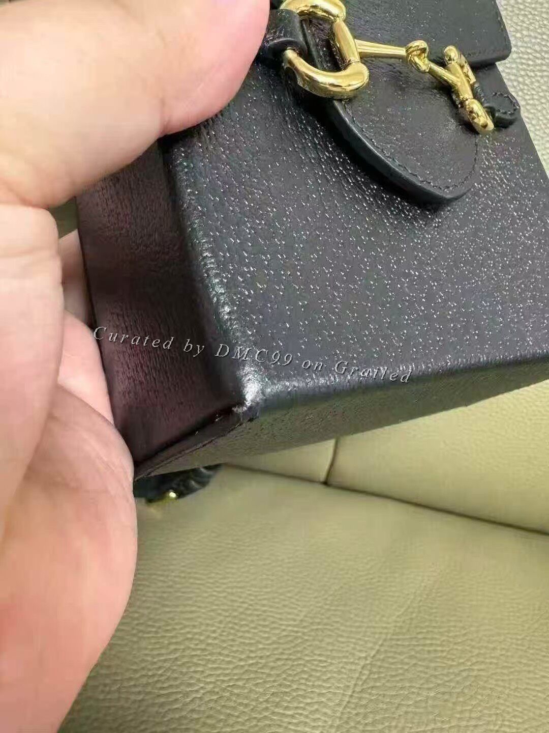 Gucci Gucci Horsebit 1955 Mini Leather Phone Bag Size ONE SIZE - 4 Thumbnail