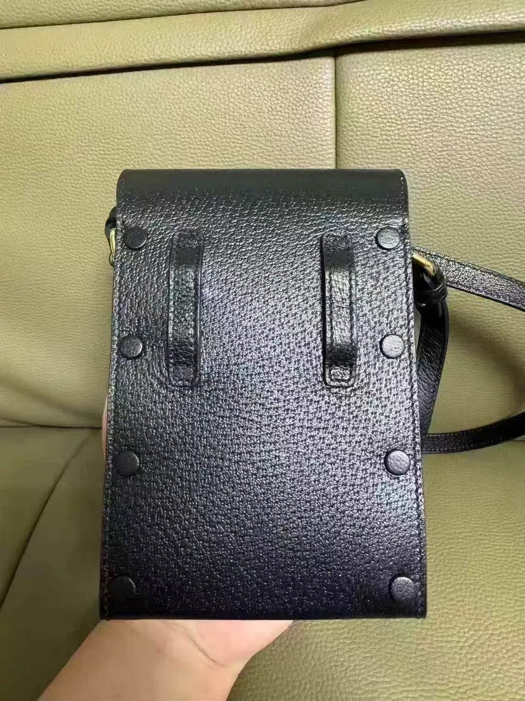 Gucci Gucci Horsebit 1955 Mini Leather Phone Bag Size ONE SIZE - 2 Thumbnail