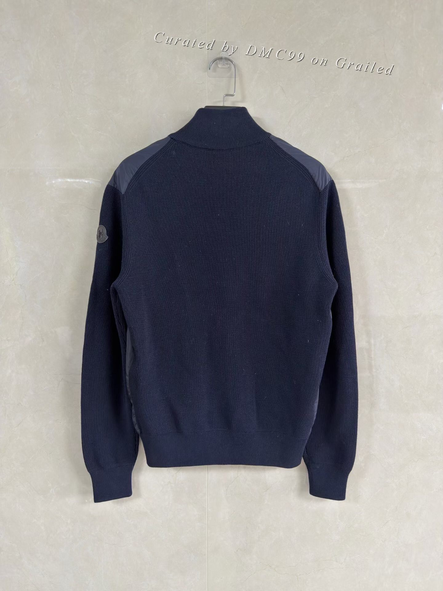 Moncler Moncler Knit Panel Jacket Size US S / EU 44-46 / 1 - 2 Thumbnail
