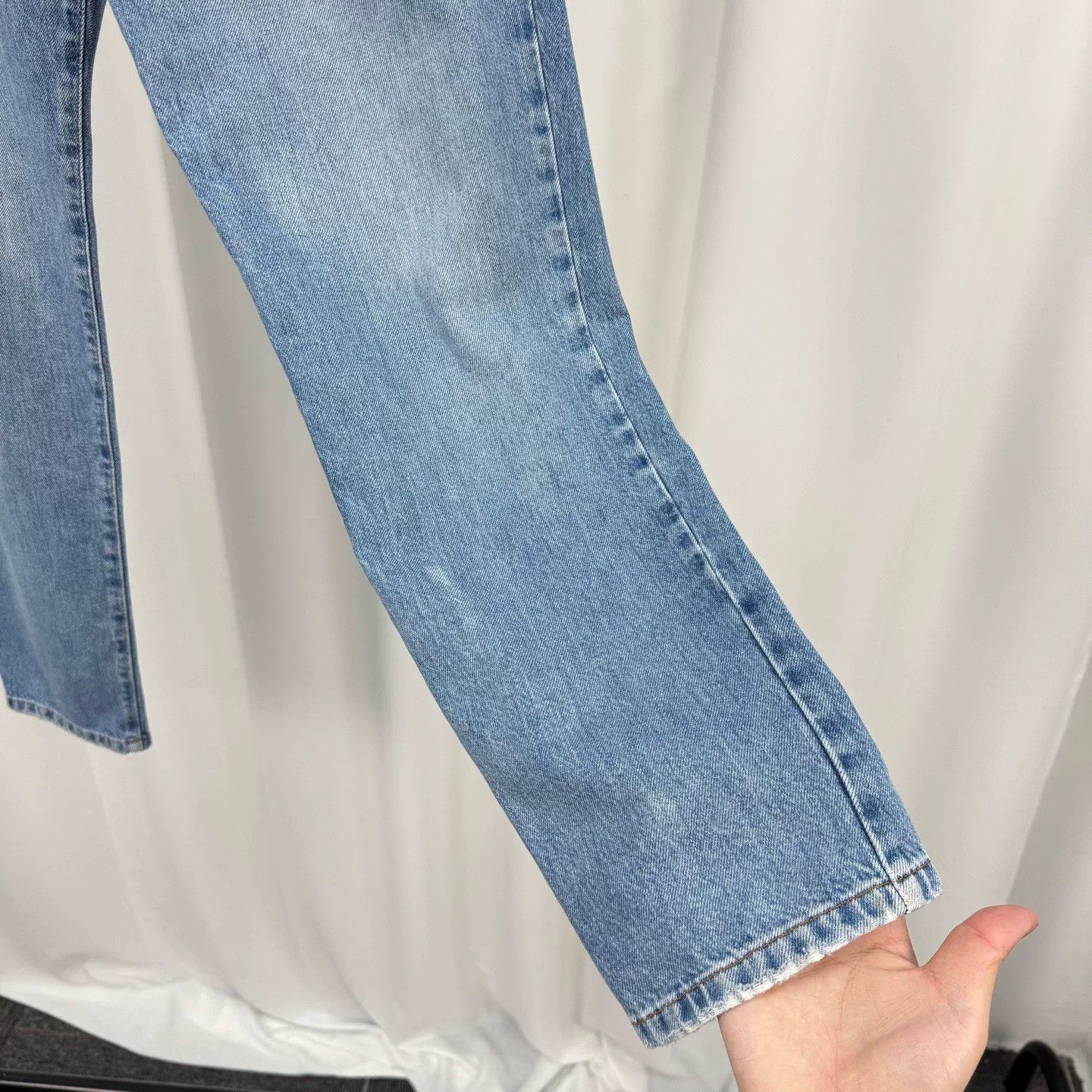 Miu Miu Miu Miu Painted Daisy Leather Patch Jeans Size 25" / US 0 / IT 36 - 5 Thumbnail