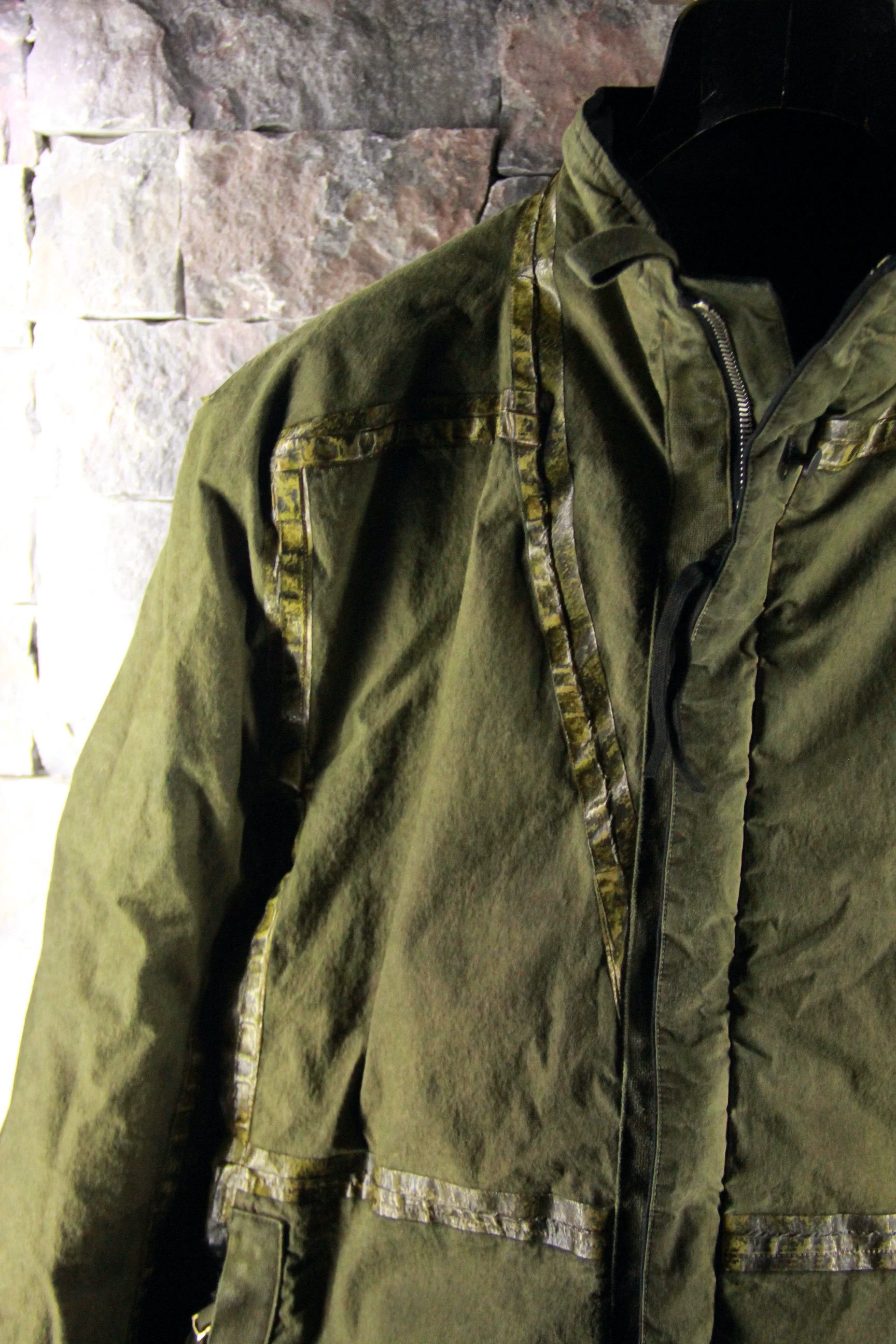 Boris Bidjan Saberi Boris Bidjan Saberi Brown Heavy Coats Men l Size US L / EU 52-54 / 3 - 4 Thumbnail
