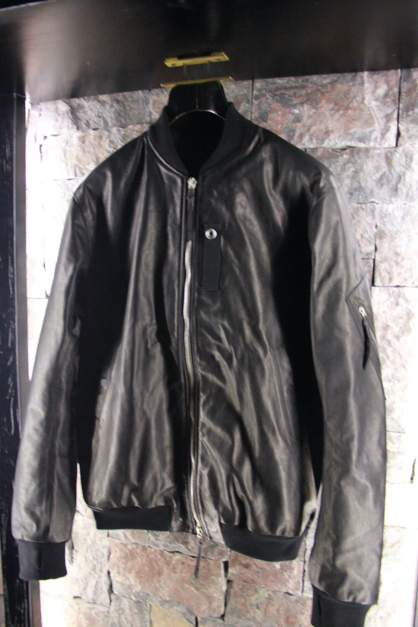 Boris Bidjan Saberi Boris Bidjan Saberi Black Leather Jacket Men l Size US L / EU 52-54 / 3 - 5 Thumbnail