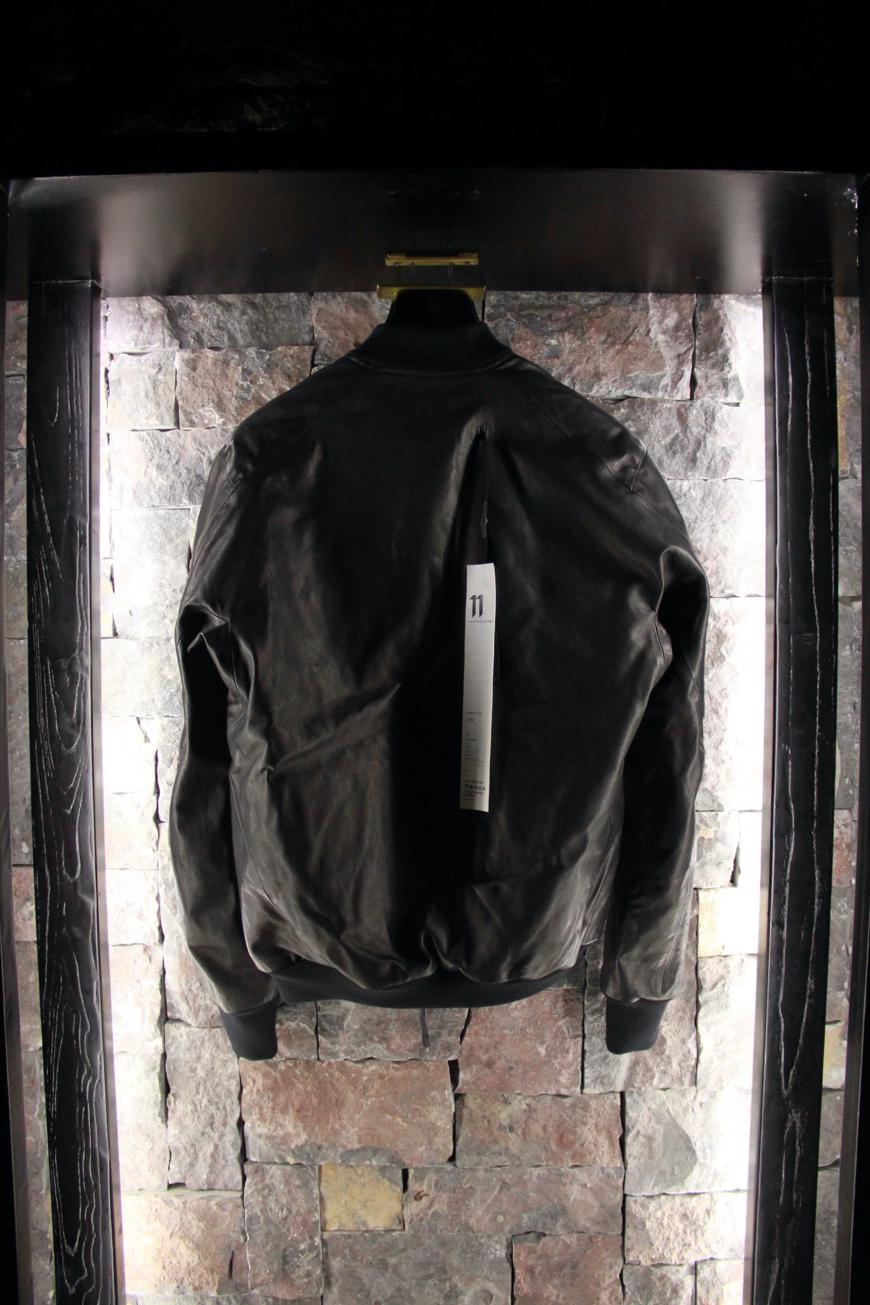 Boris Bidjan Saberi Boris Bidjan Saberi Black Leather Jacket Men l Size US L / EU 52-54 / 3 - 2 Thumbnail