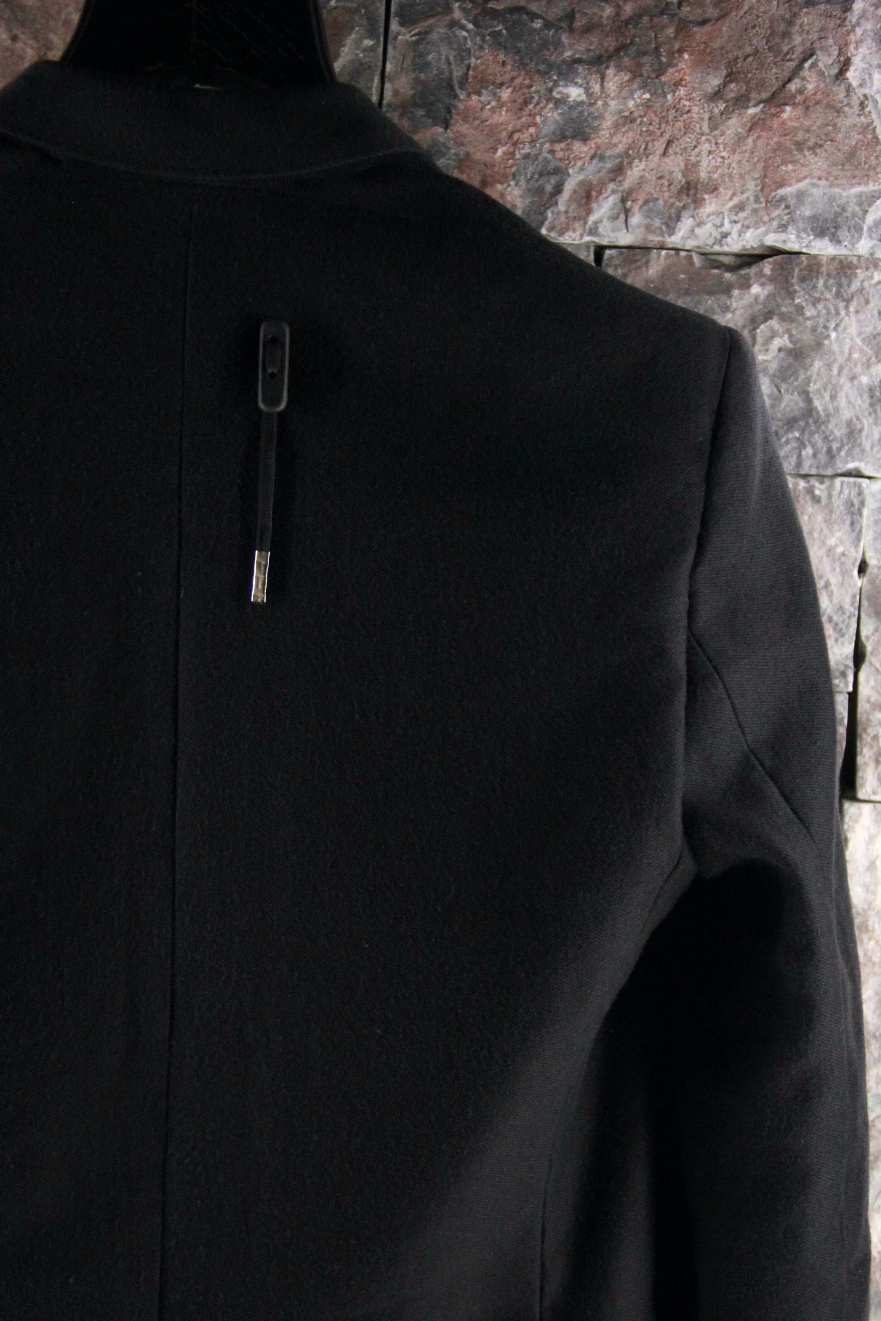 Boris Bidjan Saberi Boris Bidjan Saberi Black Blazer Men 48r Size 48R - 4 Thumbnail