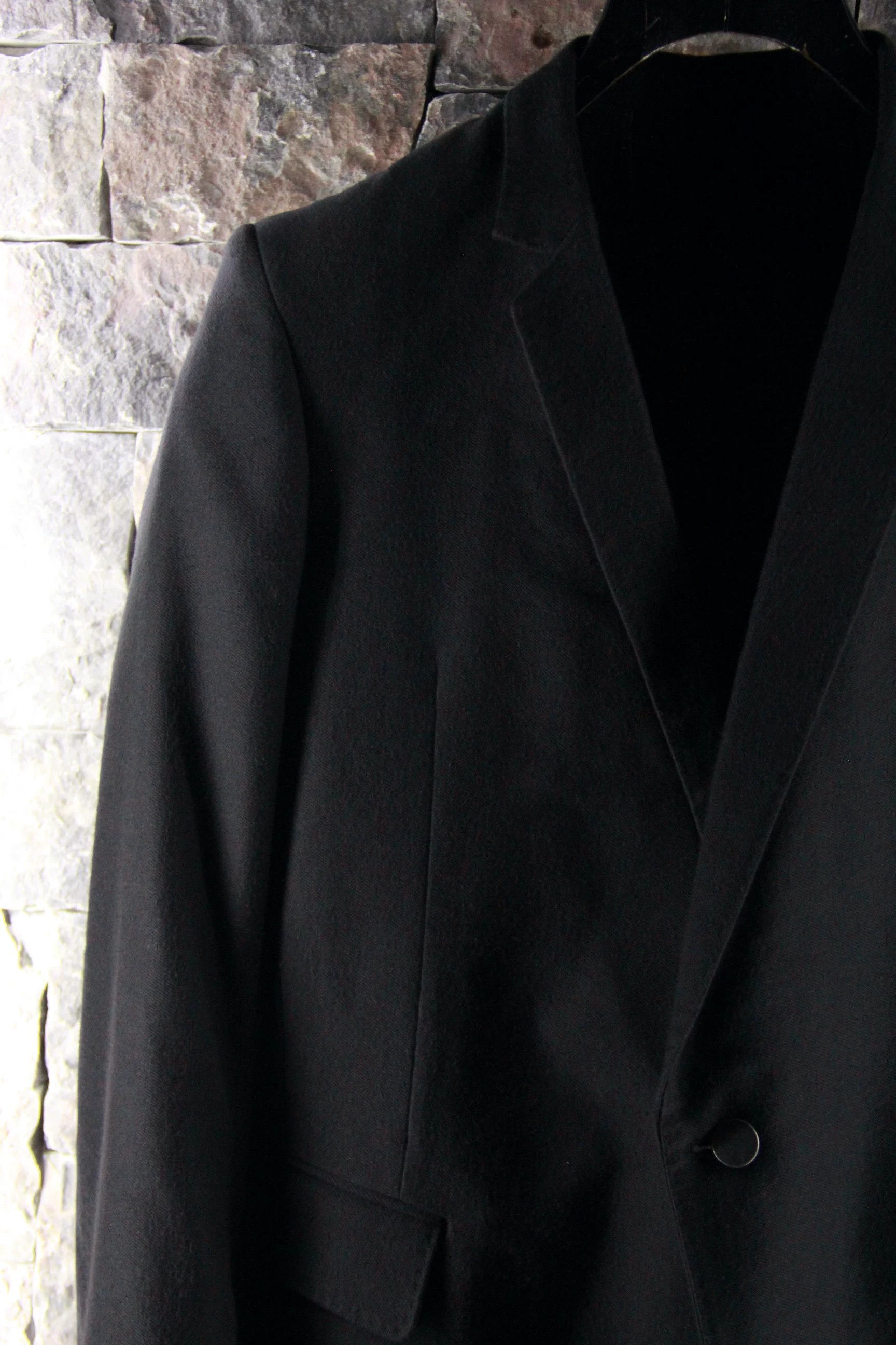 Boris Bidjan Saberi Boris Bidjan Saberi Black Blazer Men 48r Size 48R - 5 Thumbnail