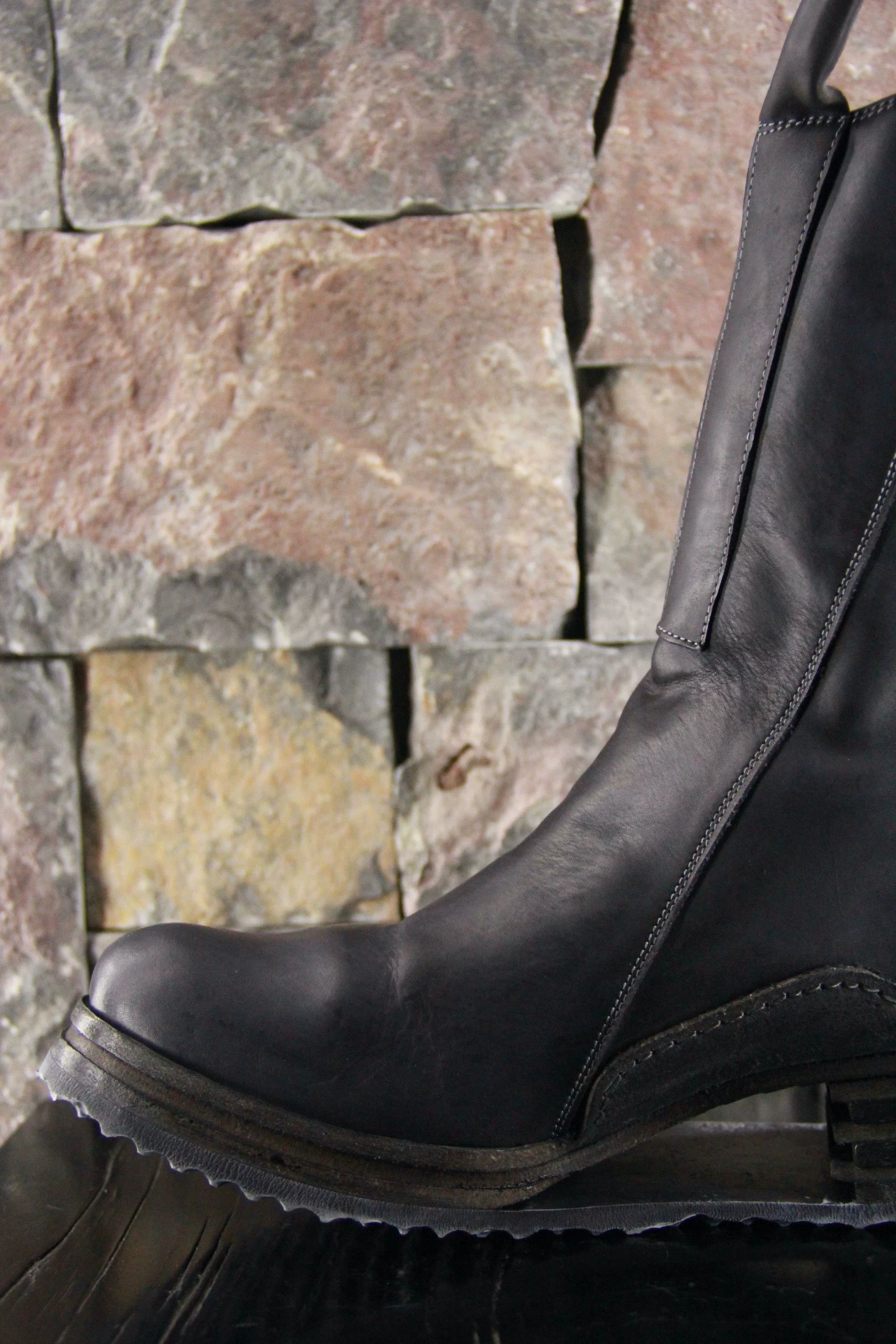 Boris Bidjan Saberi Boris Bidjan Saberi Black Boots Men 10 Size US 10 / EU 43 - 2 Thumbnail