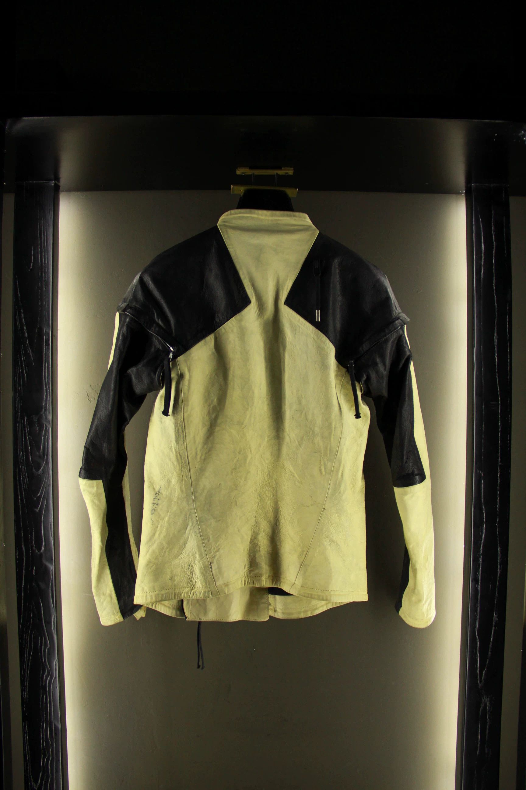 Boris Bidjan Saberi Boris Bidjan Saberi Multi Leather Jacket Men m Size US M / EU 48-50 / 2 - 2 Thumbnail