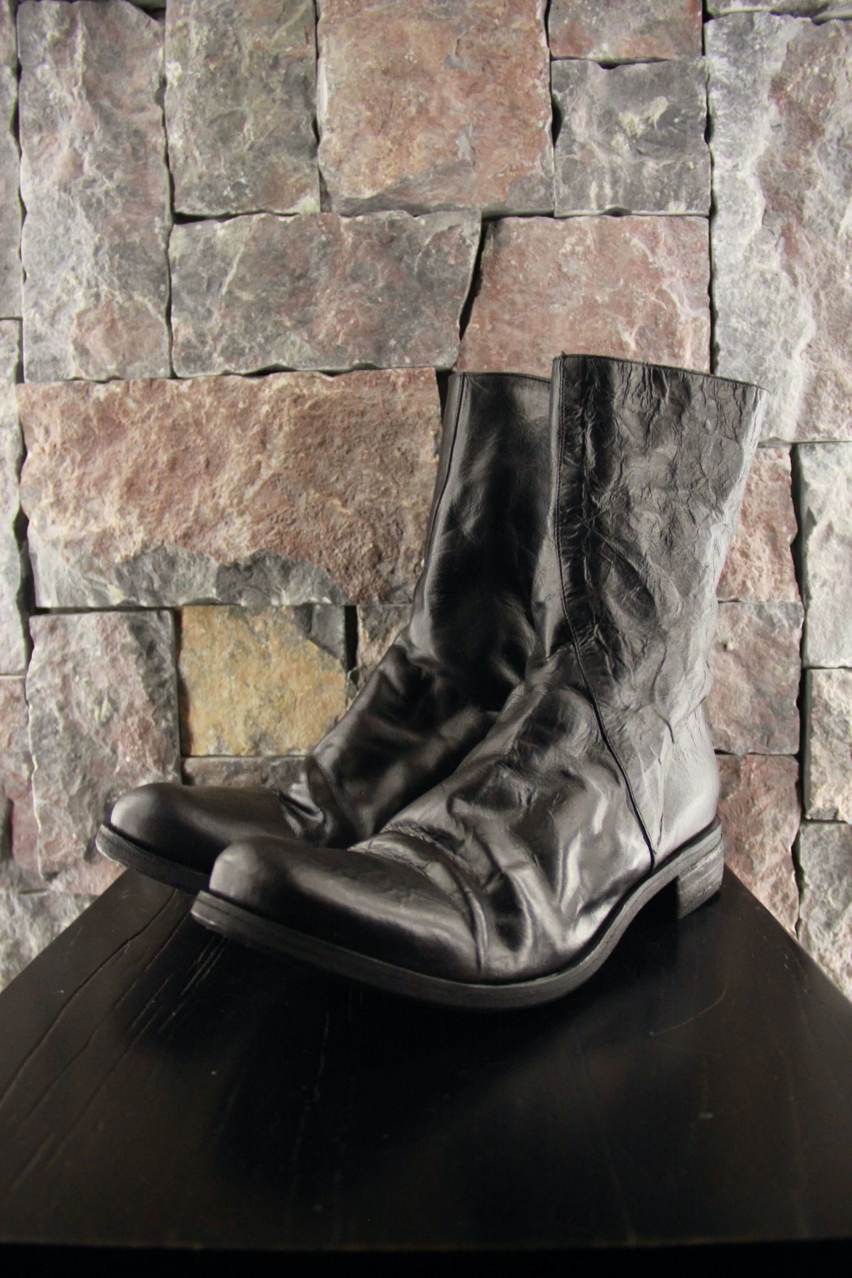 A1923 A1923 Black Boots Men 11 Size US 11 / EU 44 - 4 Thumbnail