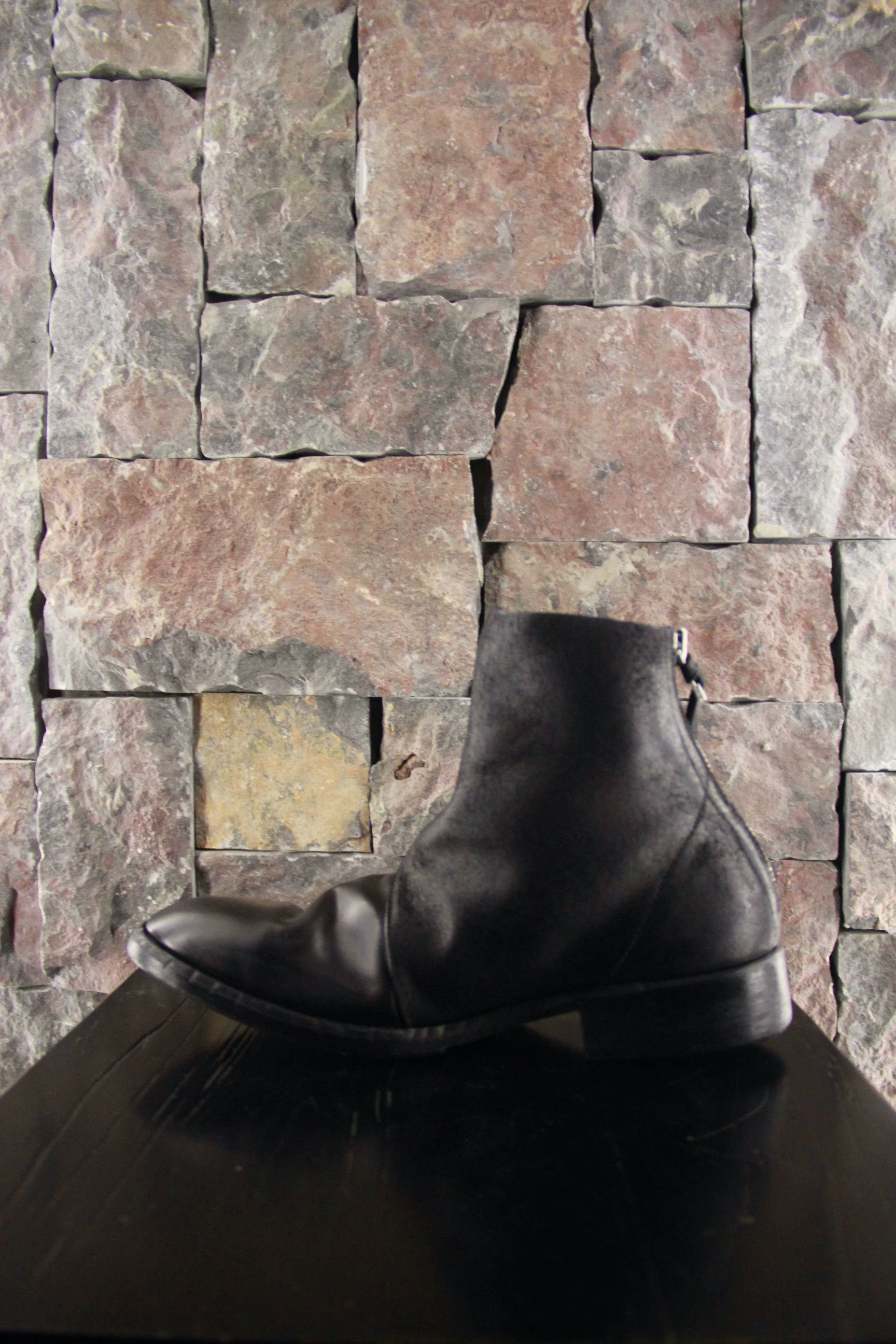 Boris Bidjan Saberi Boris Bidjan Saberi Black Boots Men 10 Size US 10 / EU 43 - 2 Thumbnail
