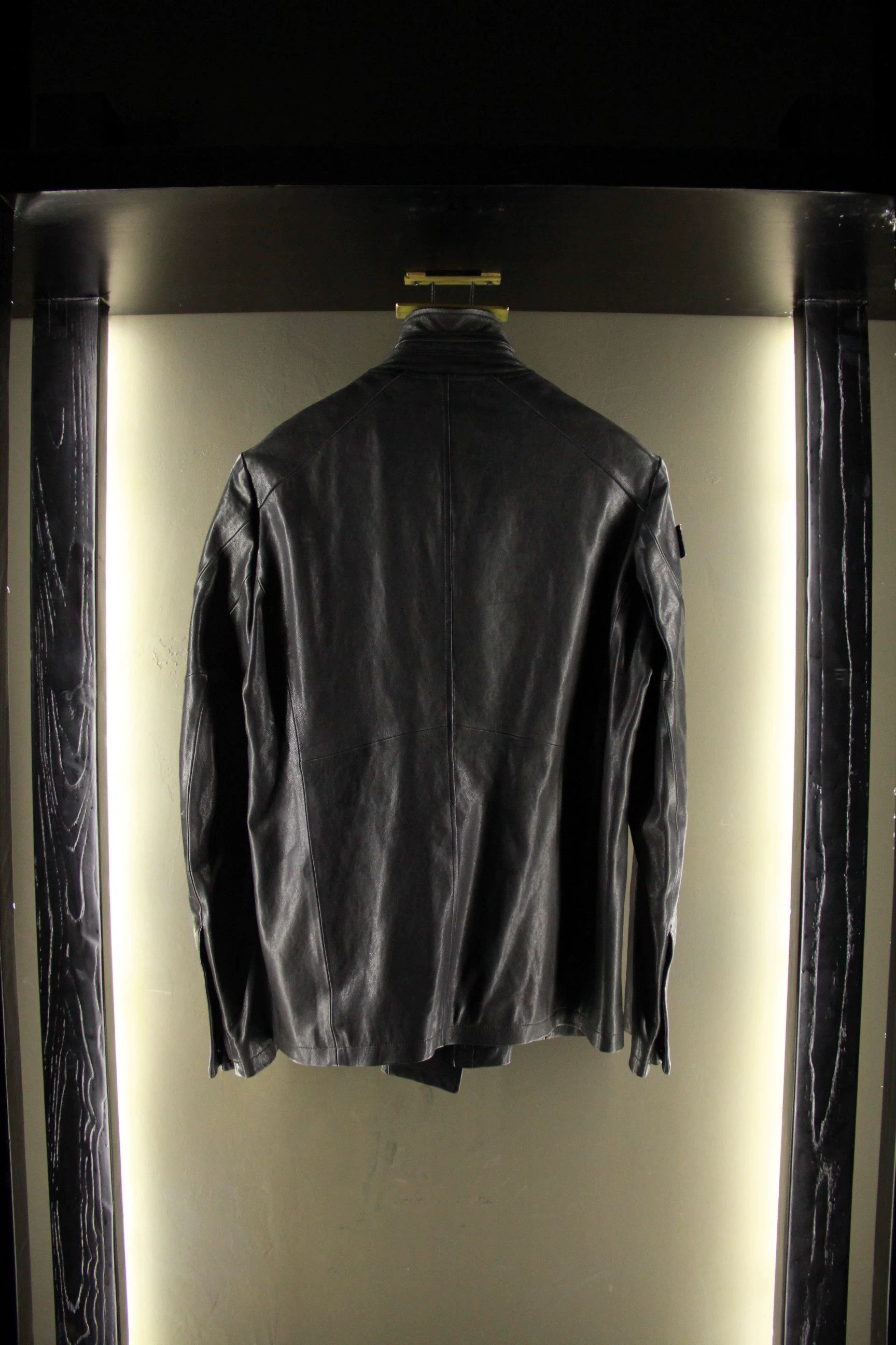 Julius Julius Gold Leather Jacket Men m Size US M / EU 48-50 / 2 - 3 Thumbnail