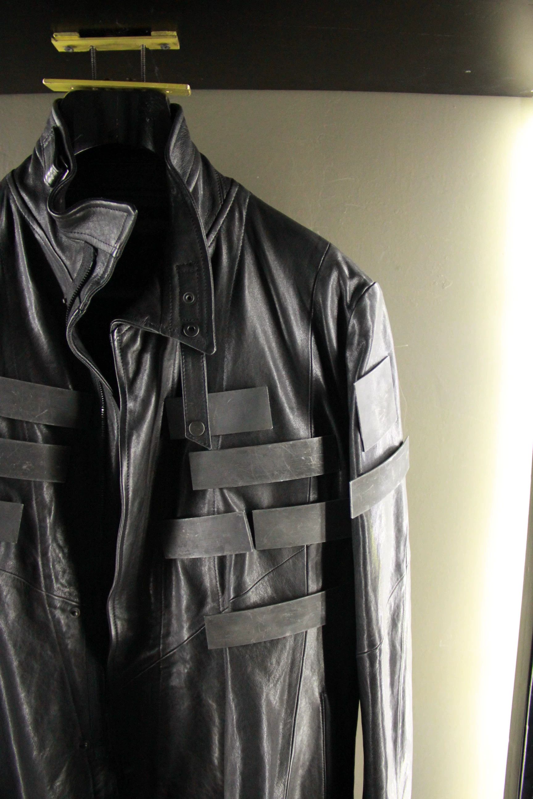 Julius Julius Gold Leather Jacket Men m Size US M / EU 48-50 / 2 - 4 Thumbnail