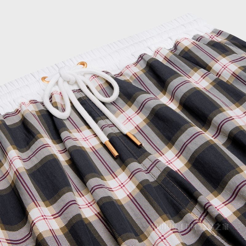 Celine mini shorts in checked panama Size 27" / US 4 / IT 40 - 3 Thumbnail