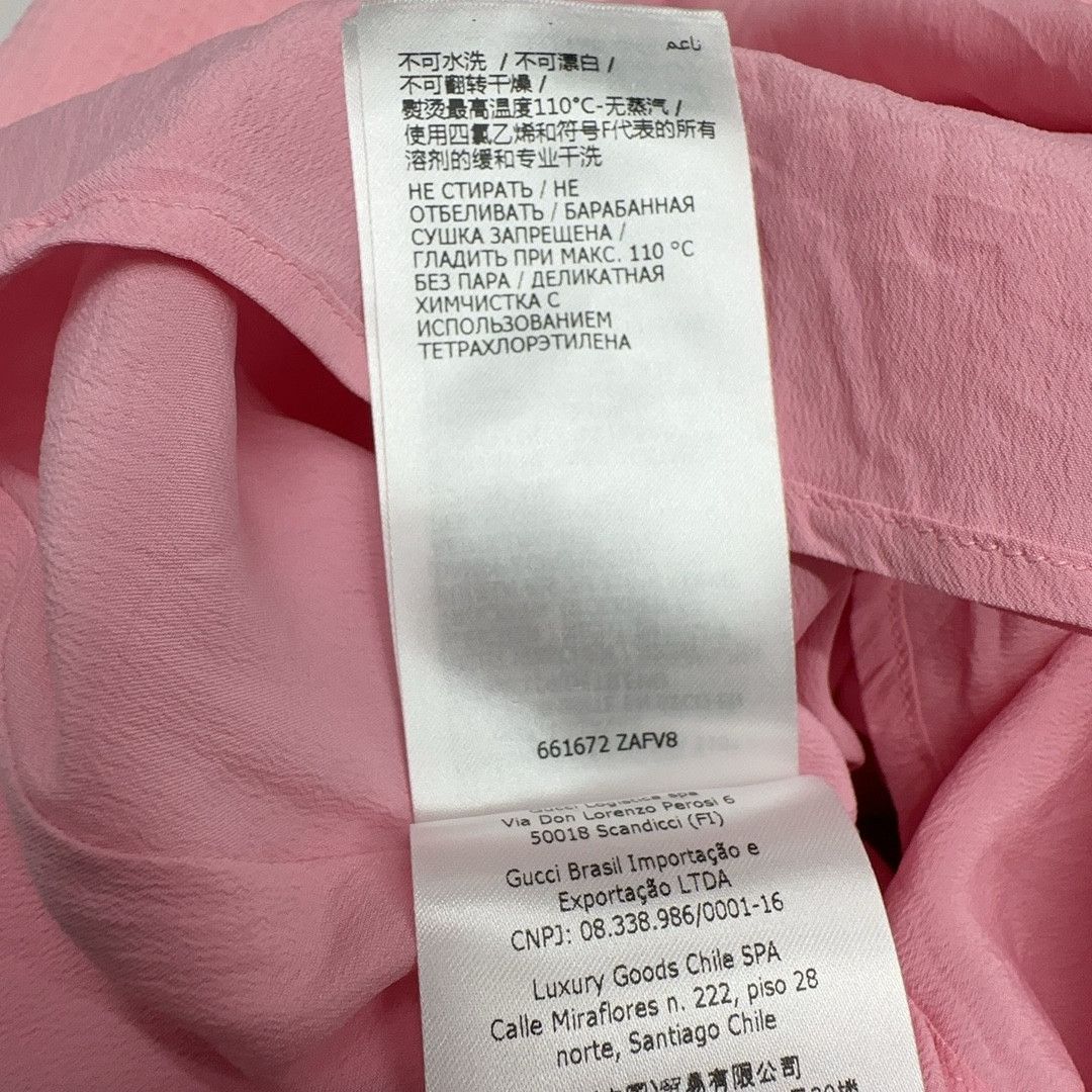 Gucci Gucci Pink Textured Mini Dress Size 36 Size XS / US 0-2 / IT 36-38 - 5 Thumbnail