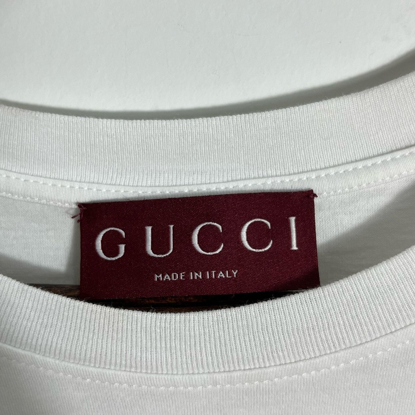 Gucci Gucci Logo Print T-Shirt Size L Size L / US 10 / IT 46 - 3 Thumbnail