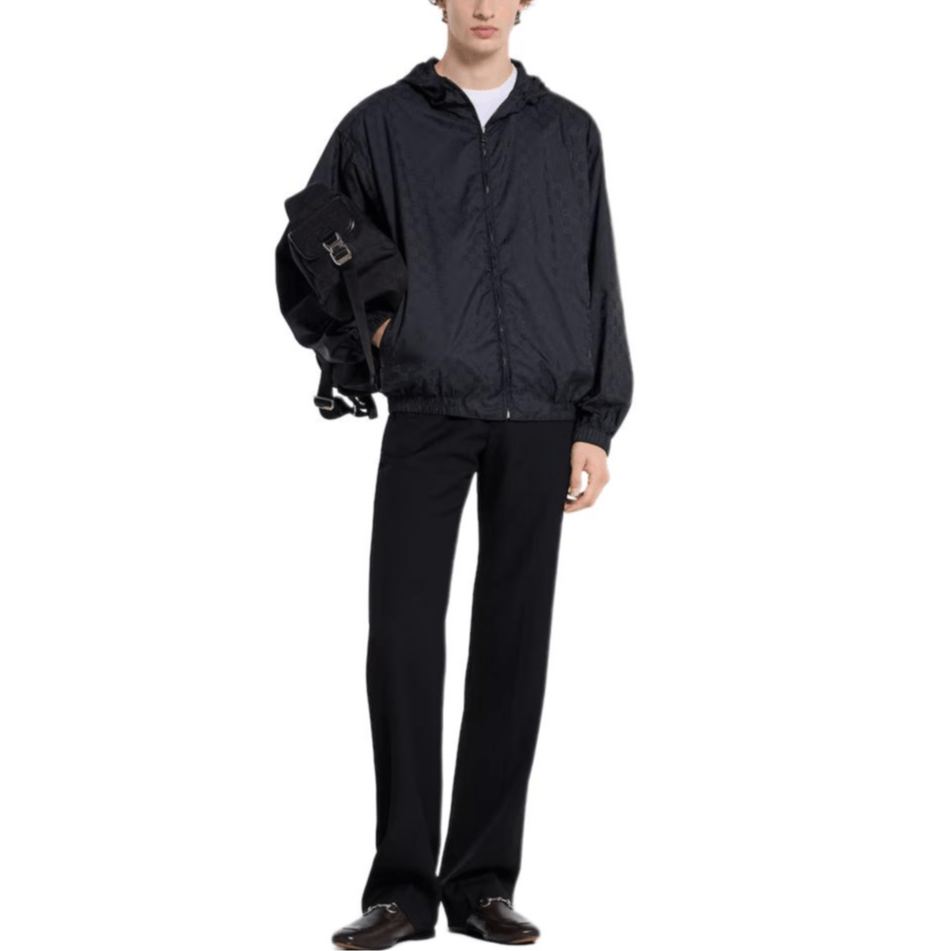 Gucci Gucci GG Monogram Nylon Light Jacket Size S Size US S / EU 44-46 / 1 - 7 Thumbnail