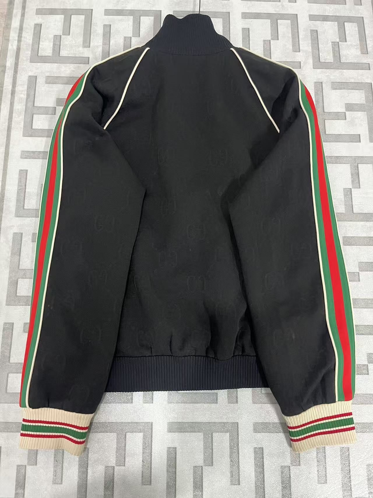 Gucci Gucci GG Jacquard Track Jacket Size M Size US M / EU 48-50 / 2 - 2 Thumbnail