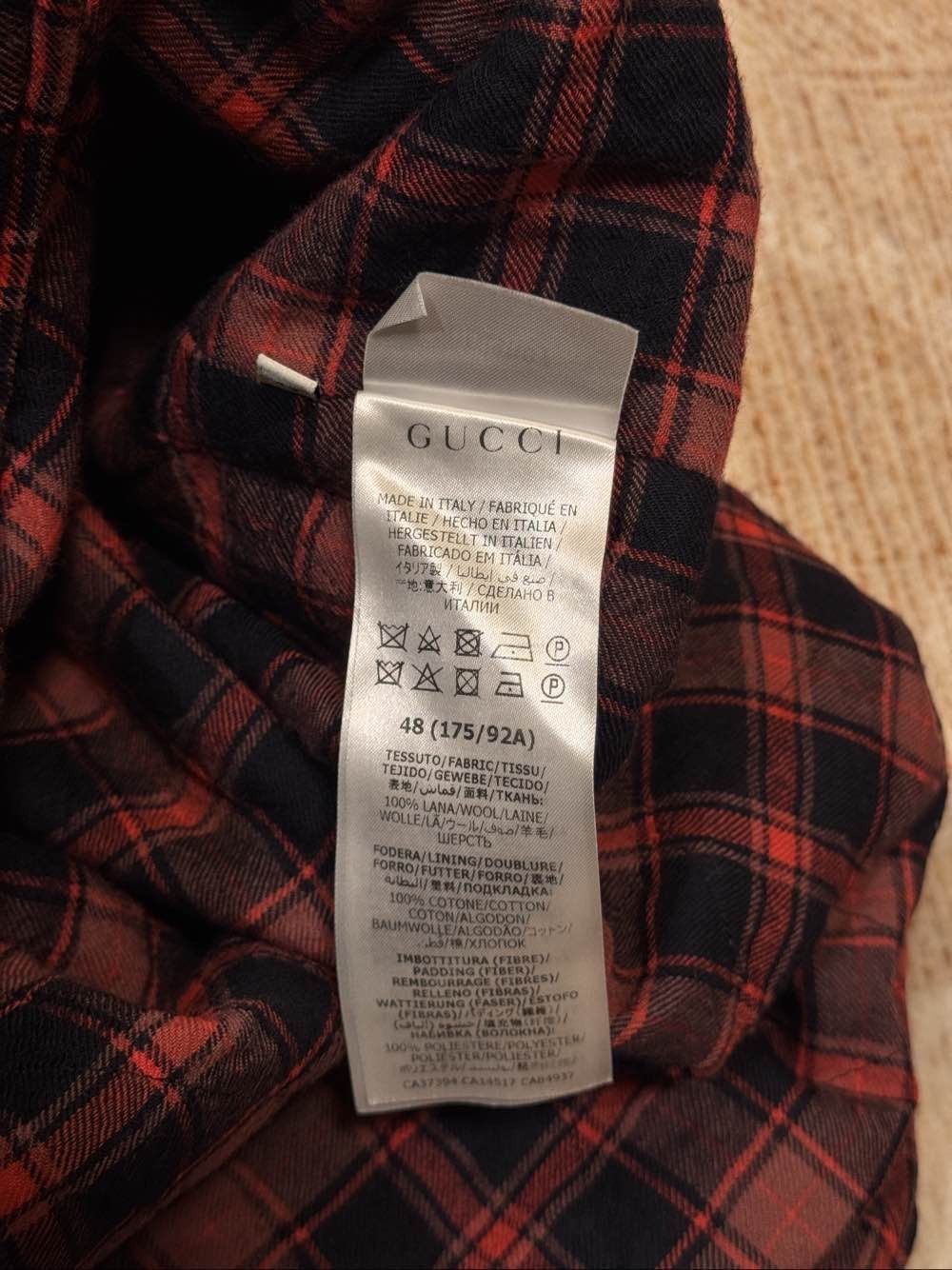Gucci Gucci Disney Plaid Mickey Shirt US M Size US M / EU 48-50 / 2 - 4 Thumbnail