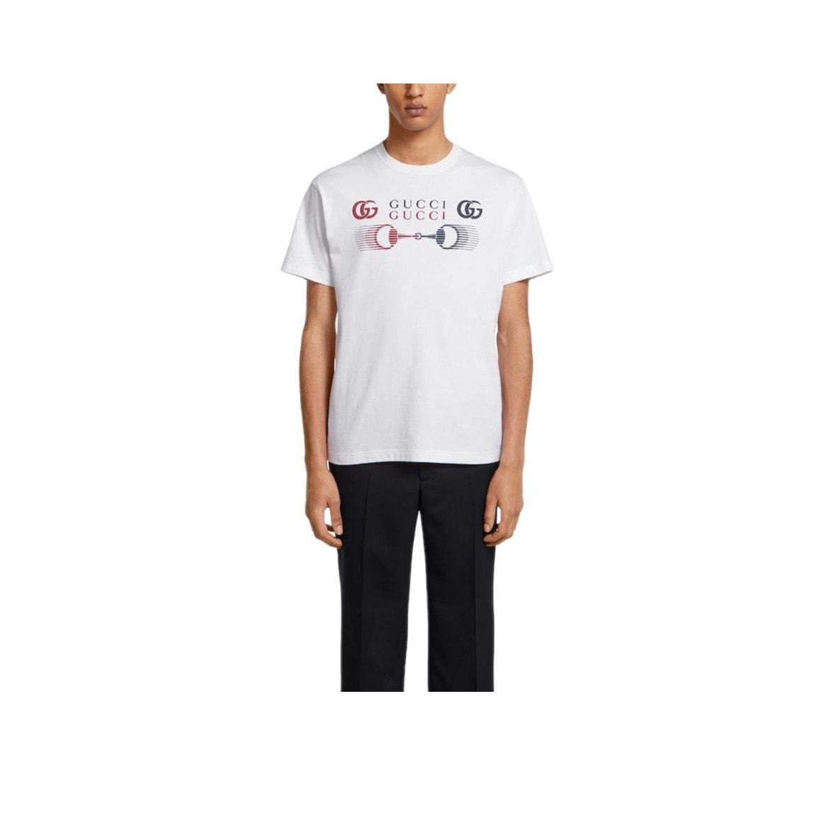 Gucci Gucci Horsebit Graphic T-Shirt Size M Size US M / EU 48-50 / 2 - 9 Thumbnail