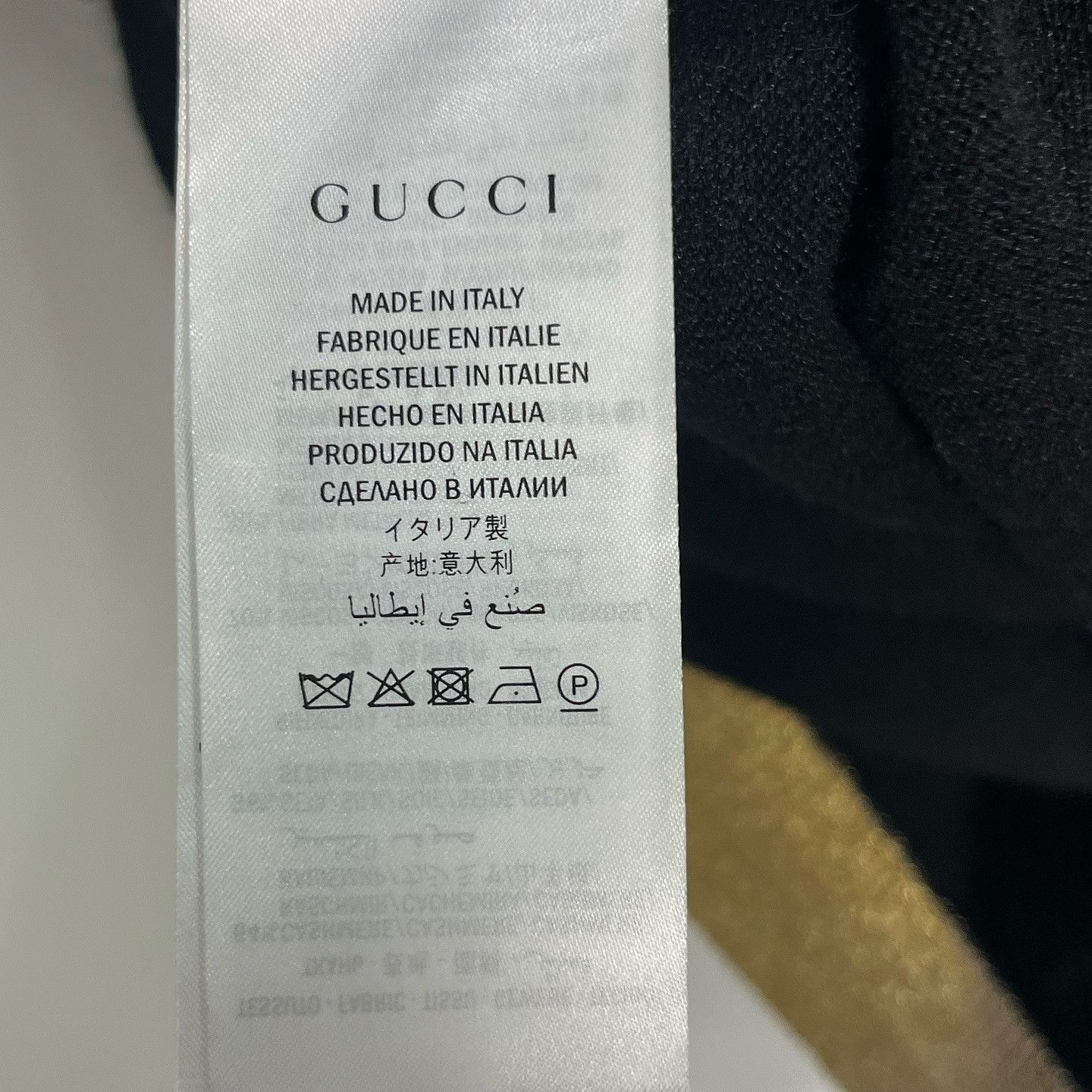 Gucci Gucci Black Gold Knit Sweater Size L Size L / US 10 / IT 46 - 4 Thumbnail