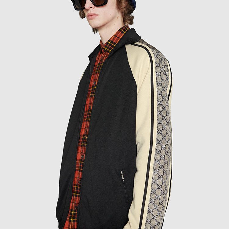 Gucci Gucci GG Monogram Track Jacket Size XL Size US XL / EU 56 / 4 - 10 Thumbnail
