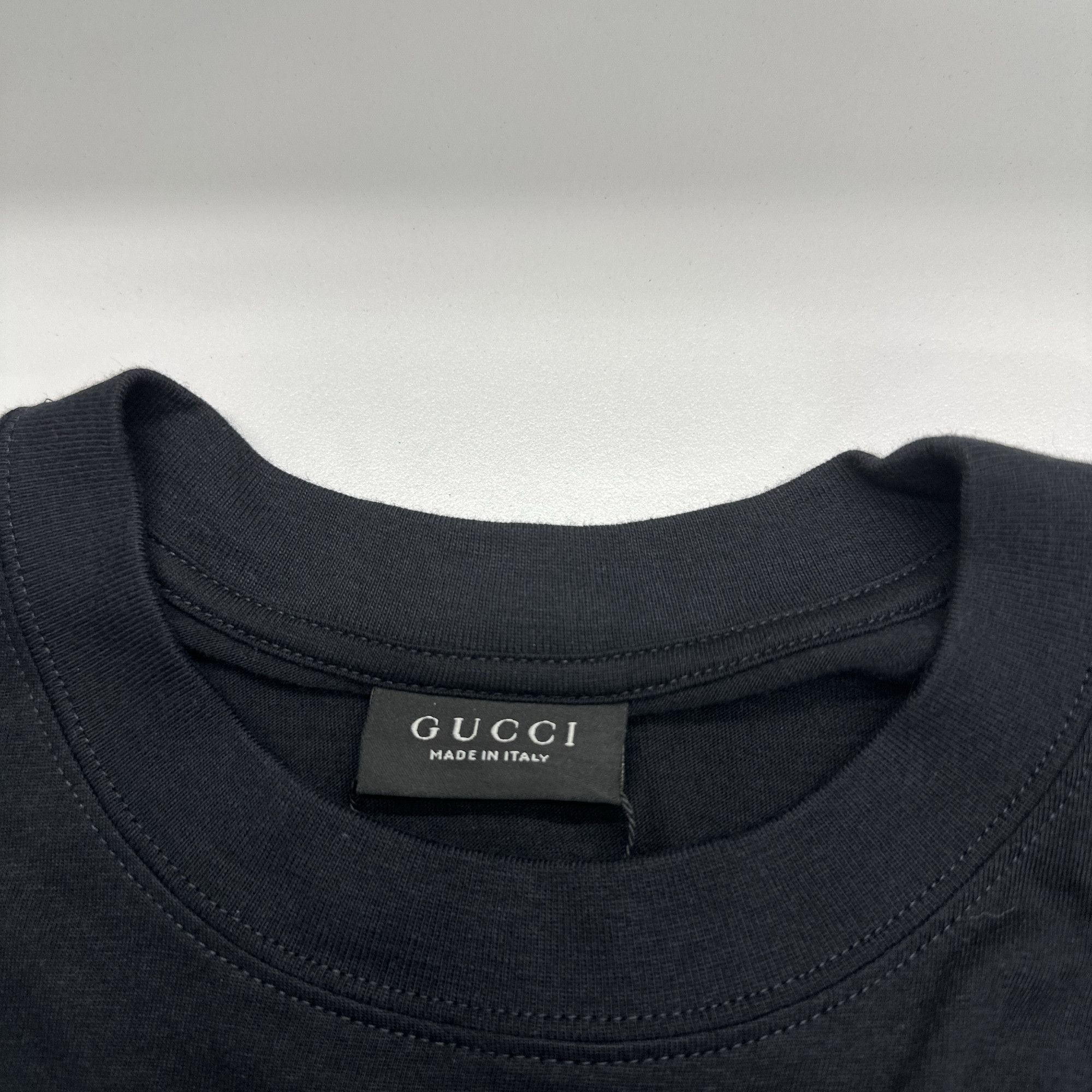 Gucci Gucci Web Logo T-Shirt Black Size S Size US S / EU 44-46 / 1 - 3 Thumbnail