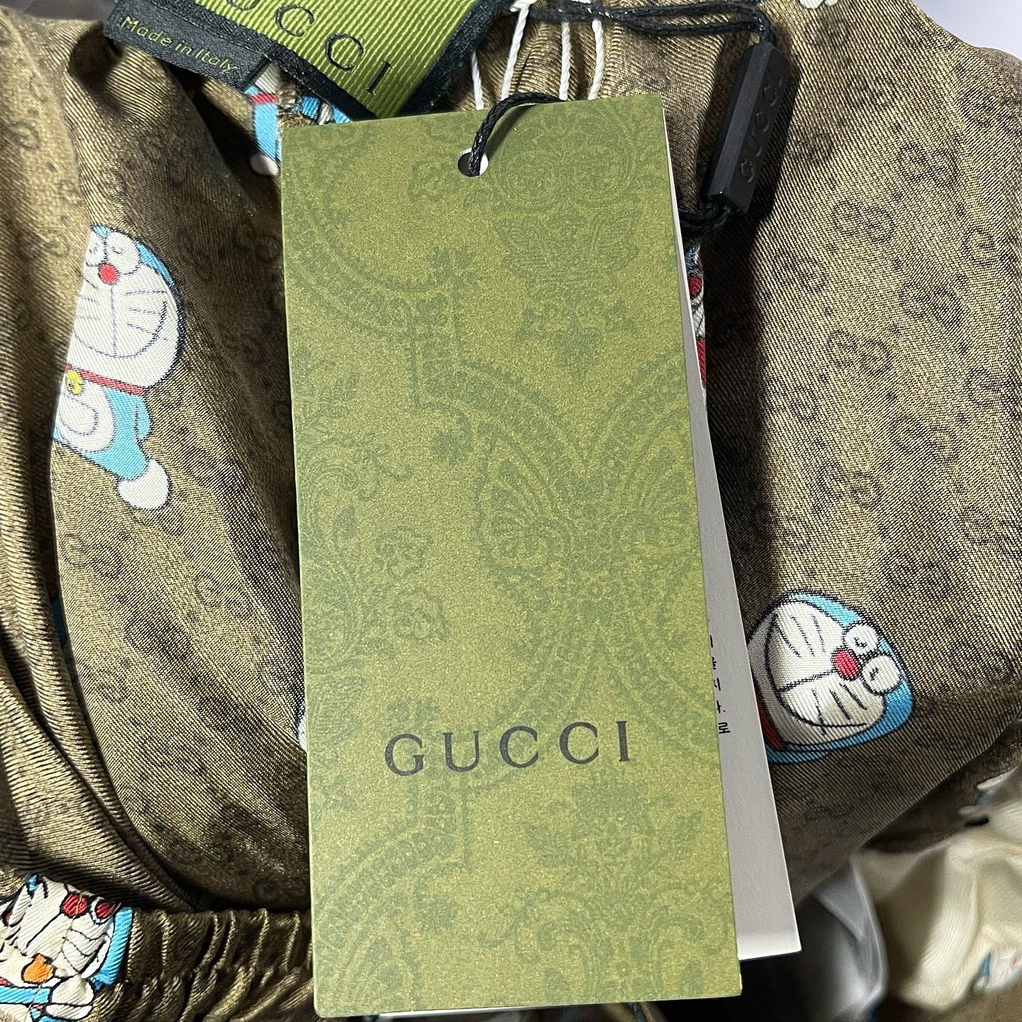 Gucci Gucci x Doraemon GG Silk Shorts Size 30 Size US 30 / EU 46 - 5 Thumbnail