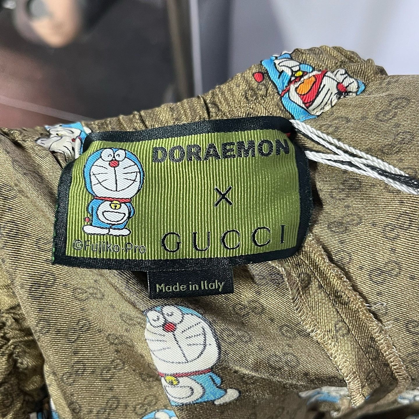 Gucci Gucci x Doraemon GG Silk Shorts Size 30 Size US 30 / EU 46 - 3 Thumbnail