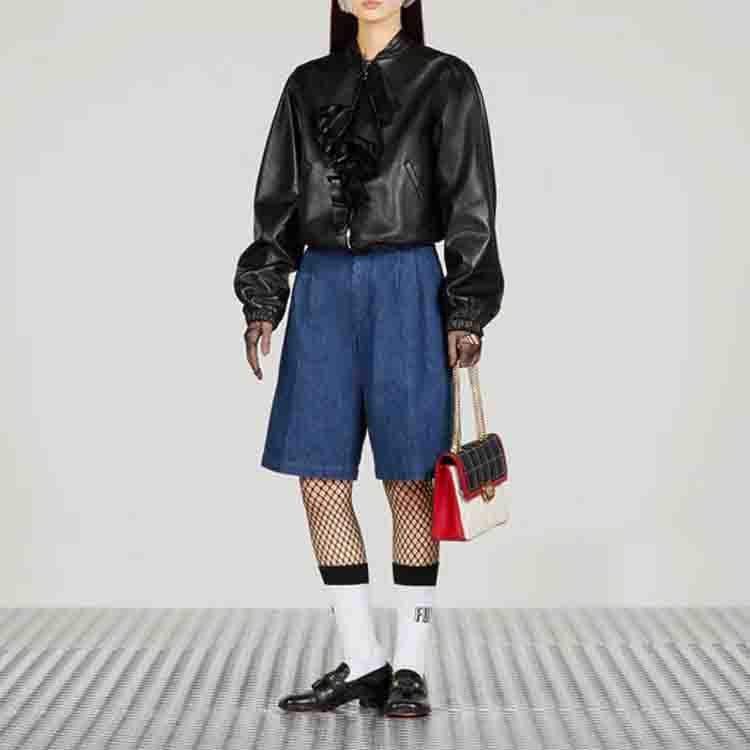 Gucci Gucci Denim Shorts Size 40 Size 27" / US 4 / IT 40 - 10 Thumbnail