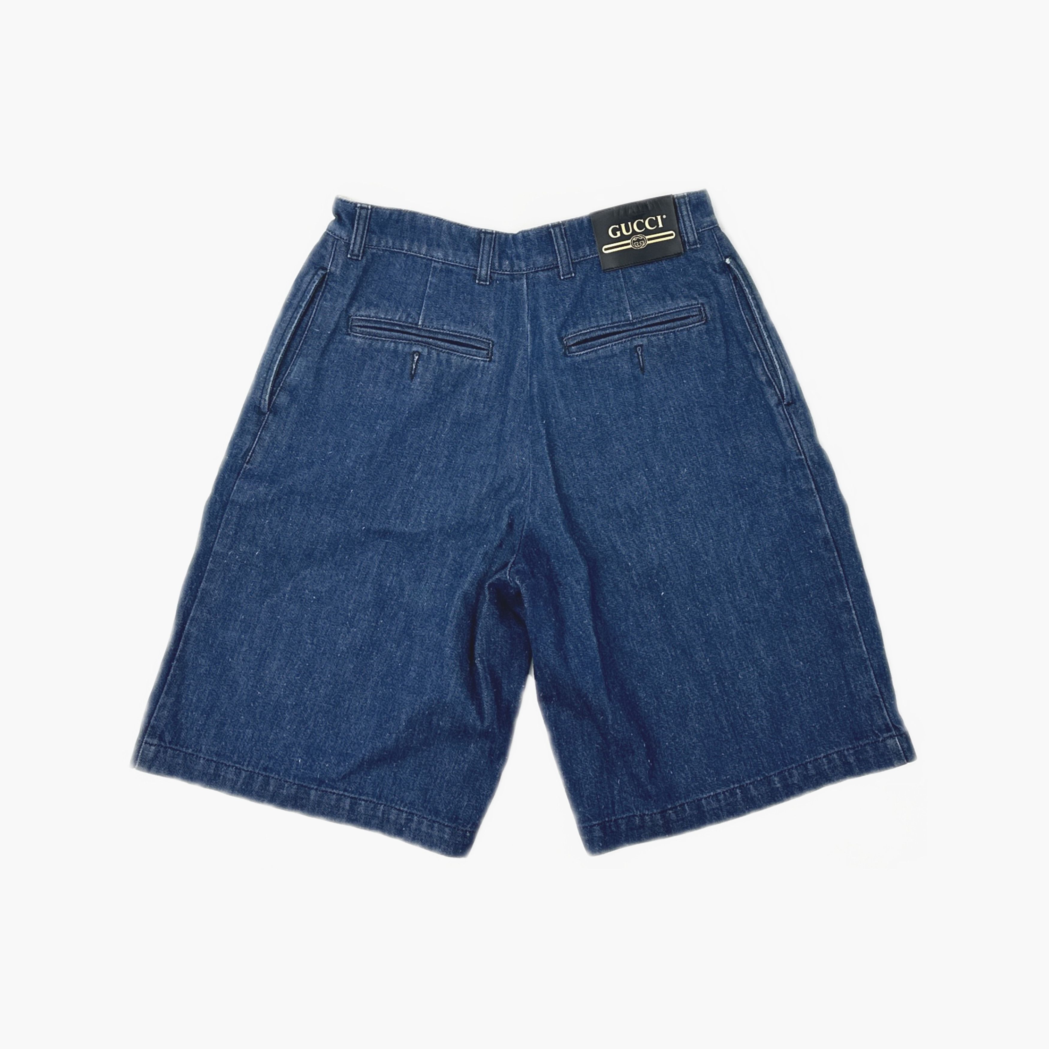 Gucci Gucci Denim Shorts Size 40 Size 27" / US 4 / IT 40 - 2 Thumbnail