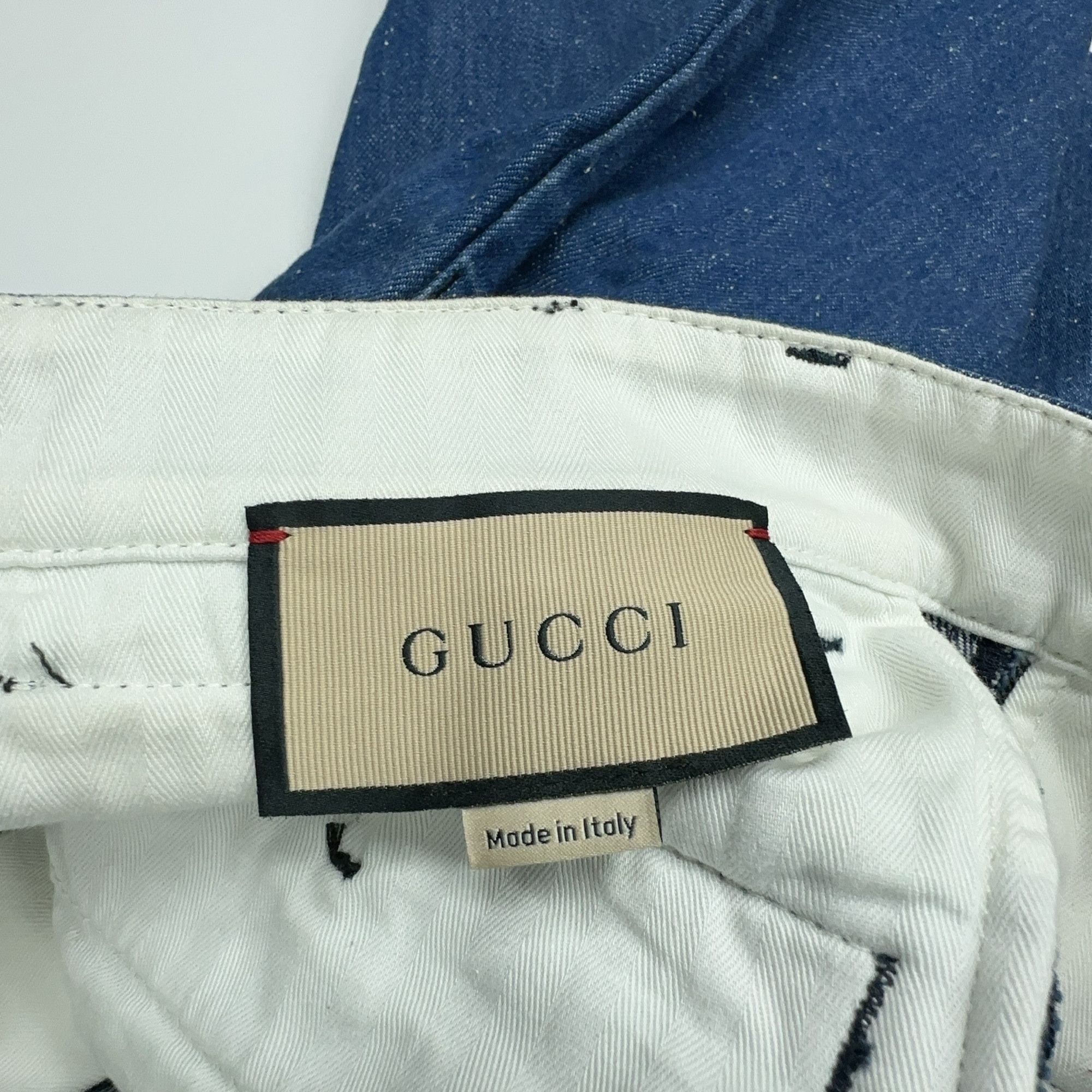 Gucci Gucci Denim Shorts Size 40 Size 27" / US 4 / IT 40 - 5 Thumbnail