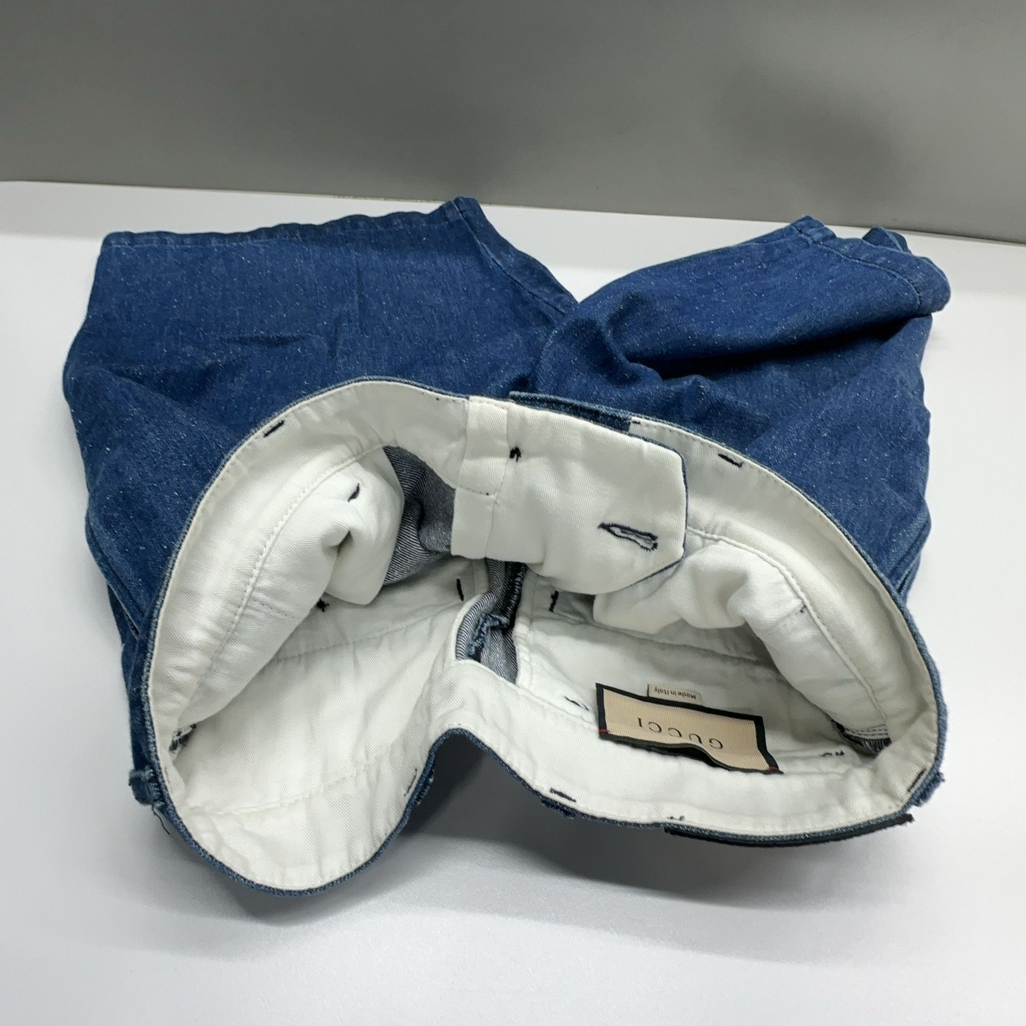 Gucci Gucci Denim Shorts Size 40 Size 27" / US 4 / IT 40 - 6 Thumbnail