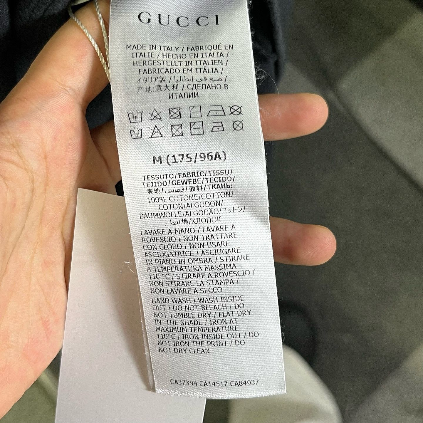 Gucci Gucci Blade Logo T-Shirt Size M Size US M / EU 48-50 / 2 - 4 Thumbnail