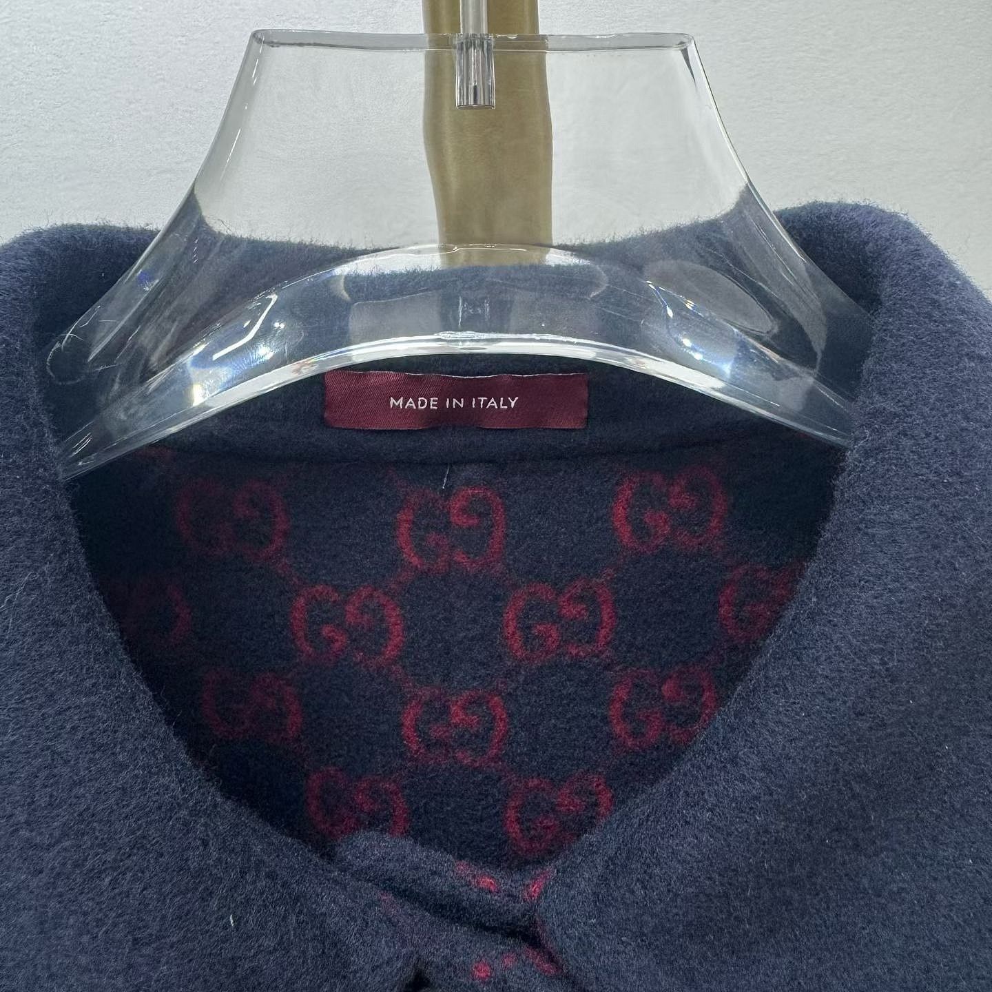 Gucci Gucci GG Logo Wool Silk Coat Size 42 Size M / US 6-8 / IT 42-44 - 3 Thumbnail