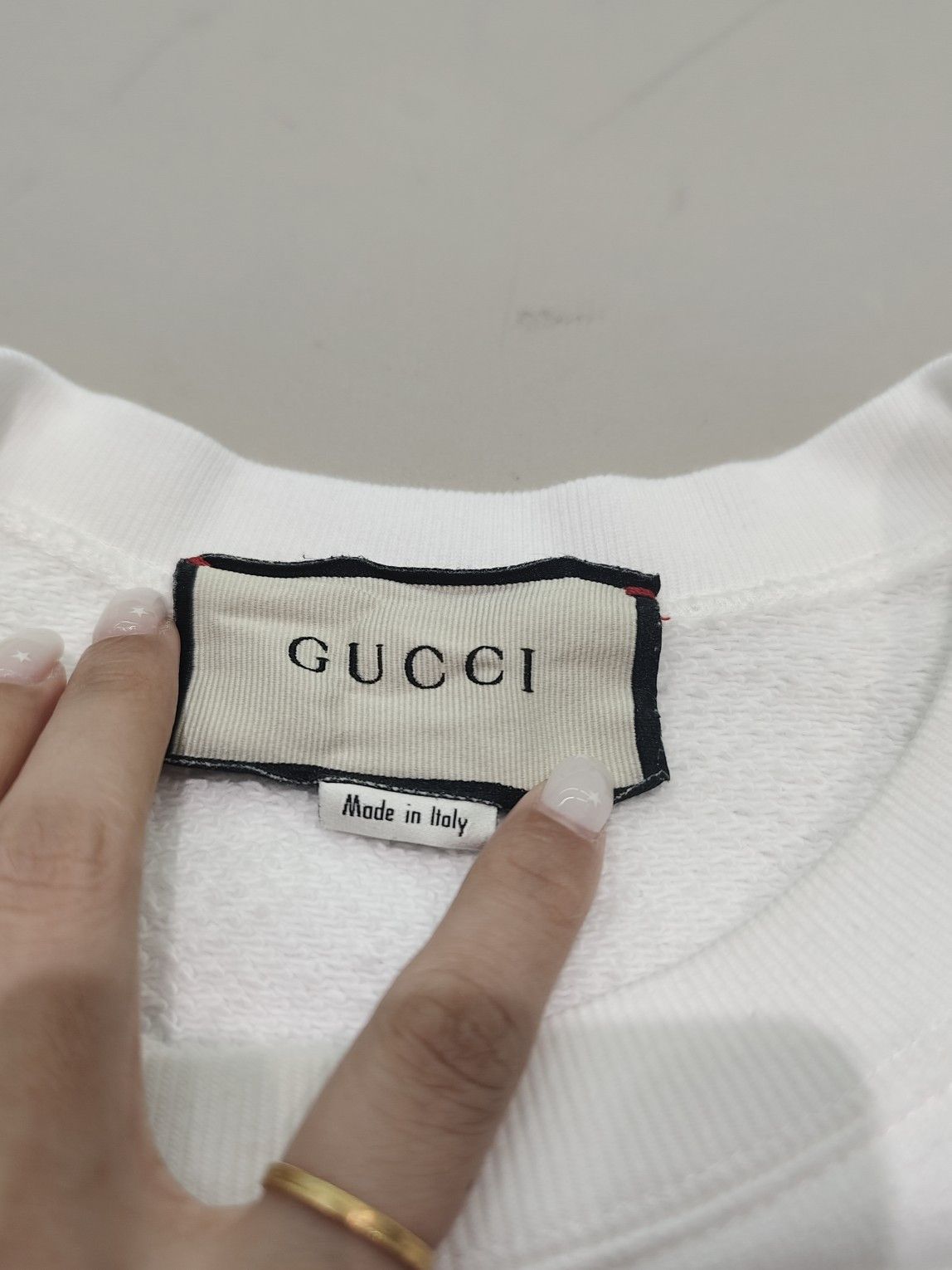 Gucci Gucci Tennis Print Sweatshirt Size L Size US L / EU 52-54 / 3 - 3 Thumbnail