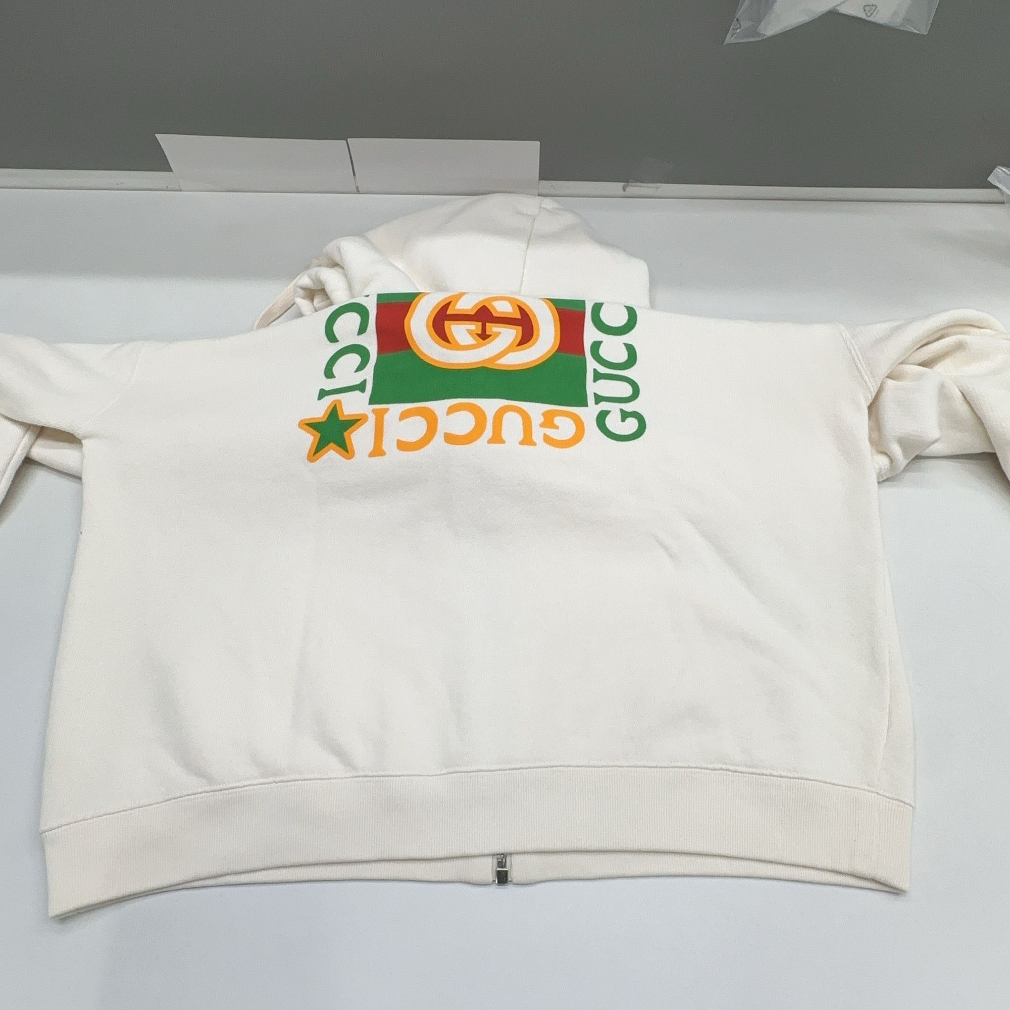 Gucci Gucci Logo Graphic Zip-Up Hoodie XS Size XS / US 0-2 / IT 36-38 - 15 Thumbnail