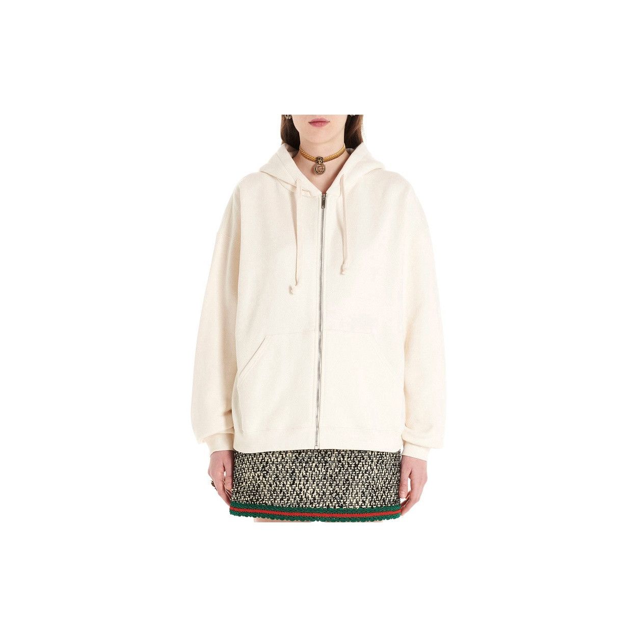 Gucci Gucci Logo Graphic Zip-Up Hoodie XS Size XS / US 0-2 / IT 36-38 - 17 Thumbnail