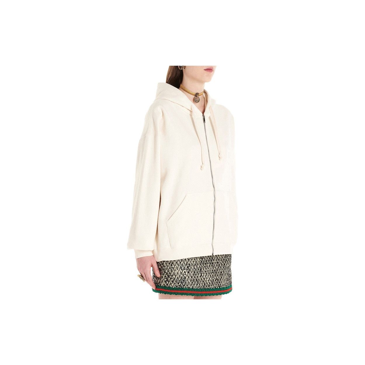 Gucci Gucci Logo Graphic Zip-Up Hoodie XS Size XS / US 0-2 / IT 36-38 - 19 Thumbnail