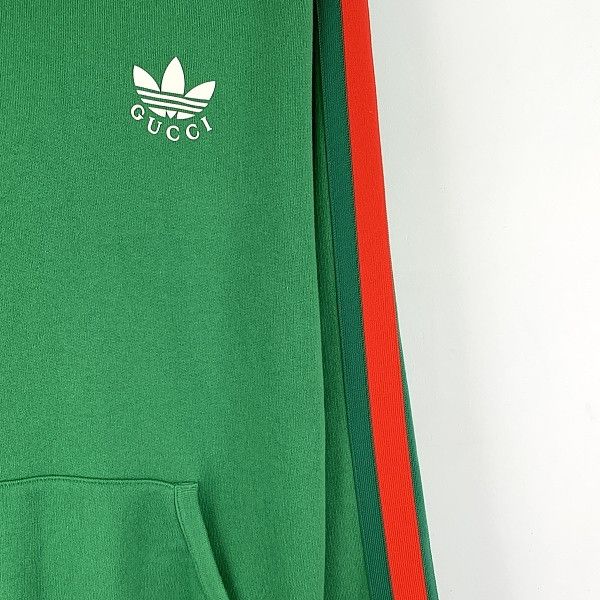 Adidas × Gucci Gucci x Adidas Logo Hoodie Size M Size US M / EU 48-50 / 2 - 5 Thumbnail